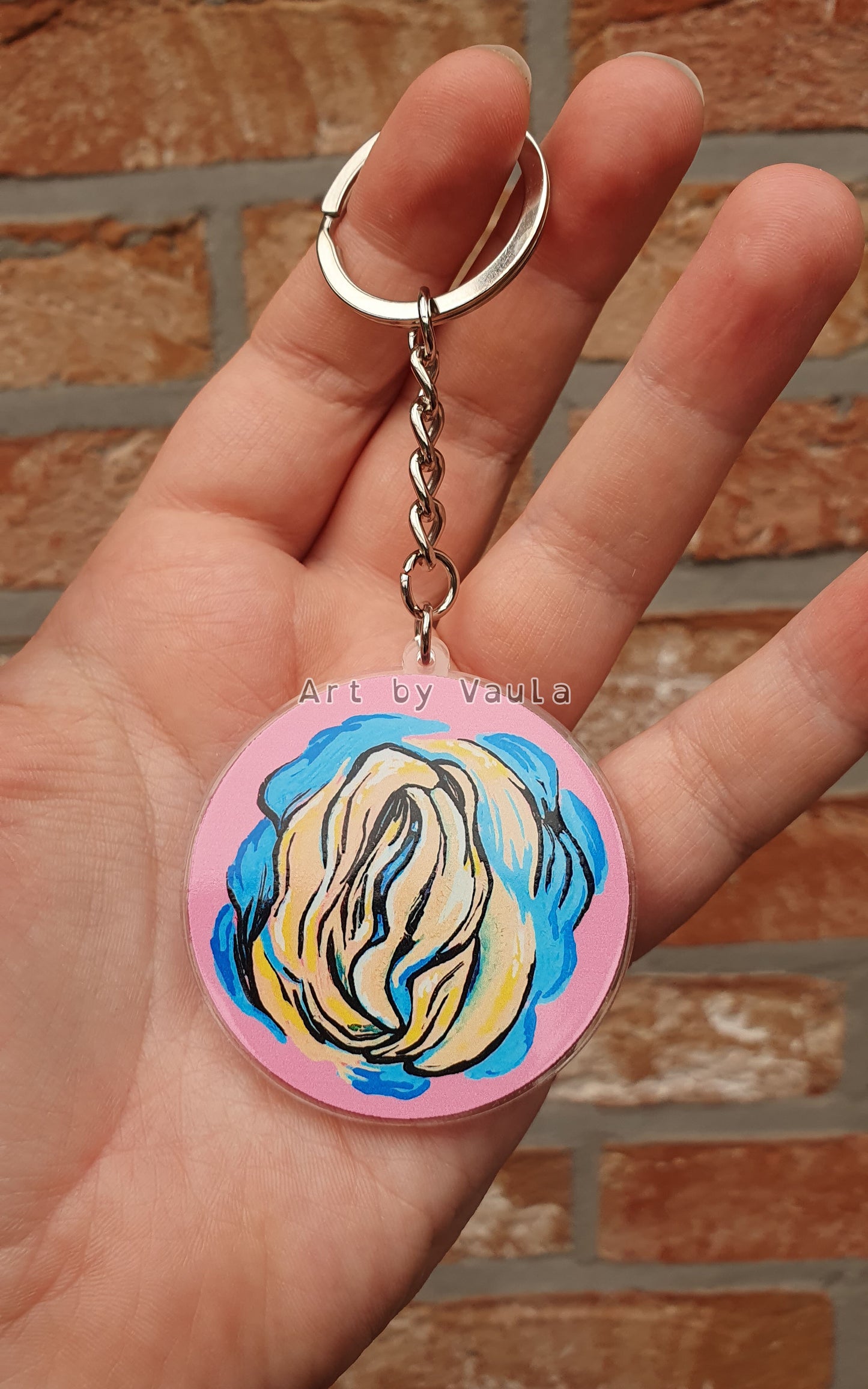Rose Garden -keychain