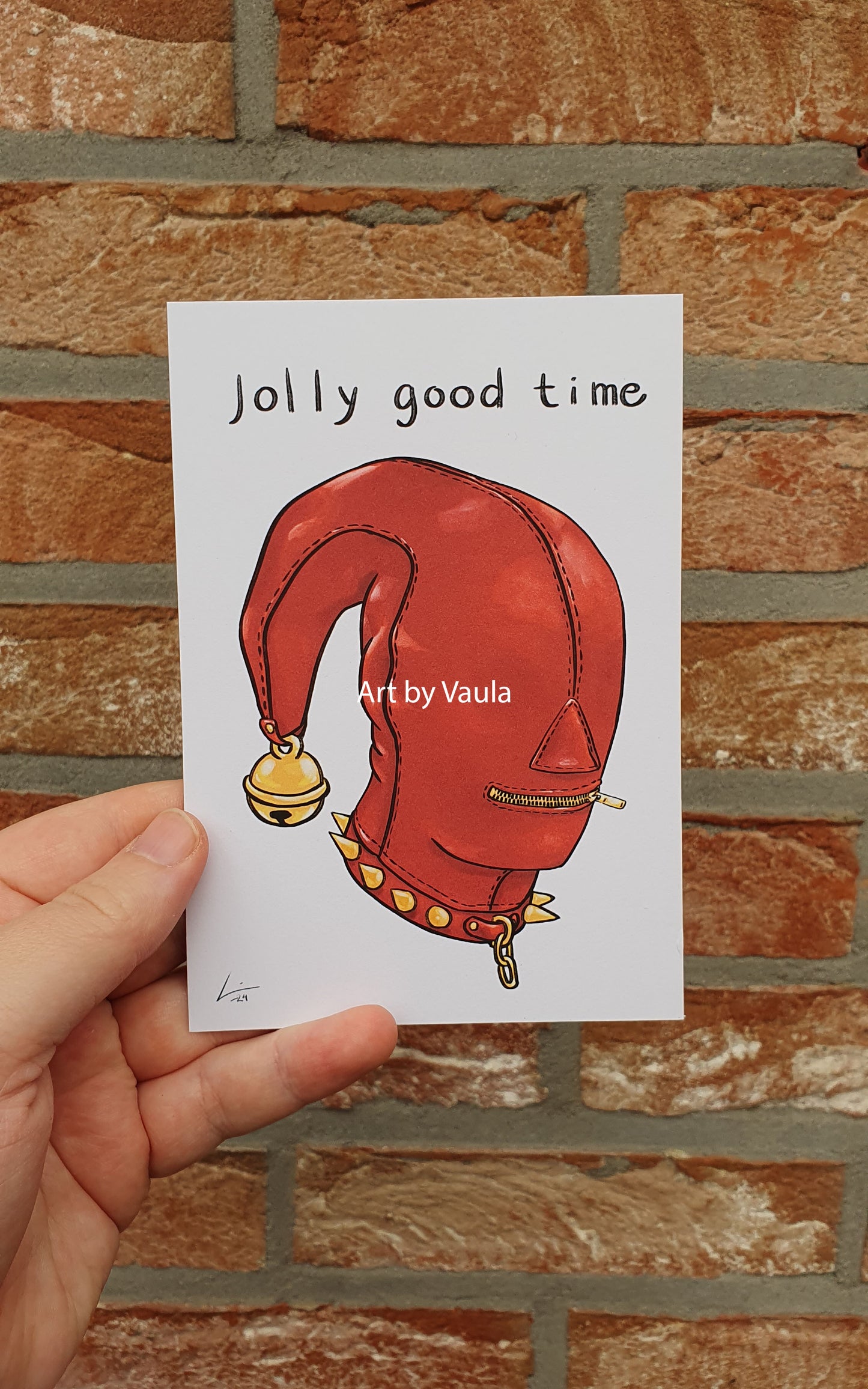 Jolly Good Time card