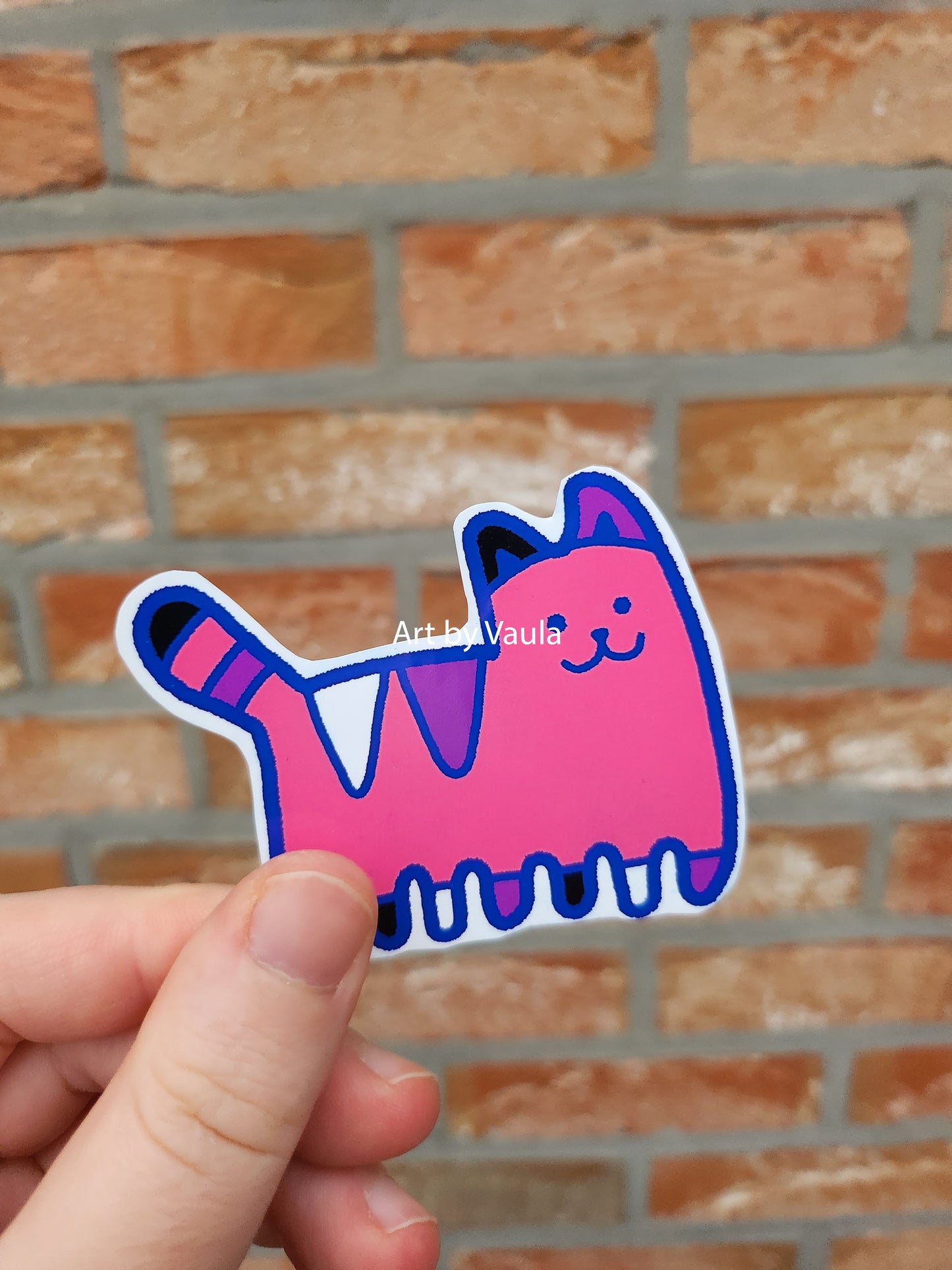 Identity kitty -stickers