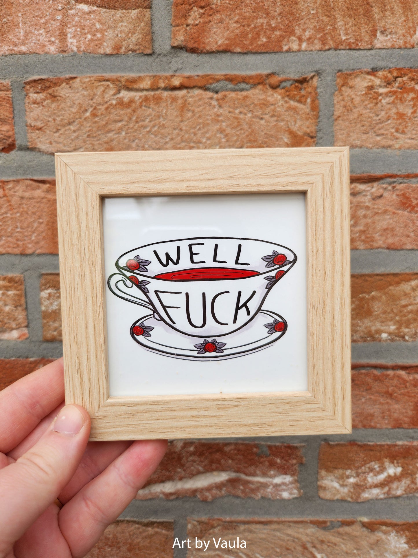 Spilled tea (Mini print)