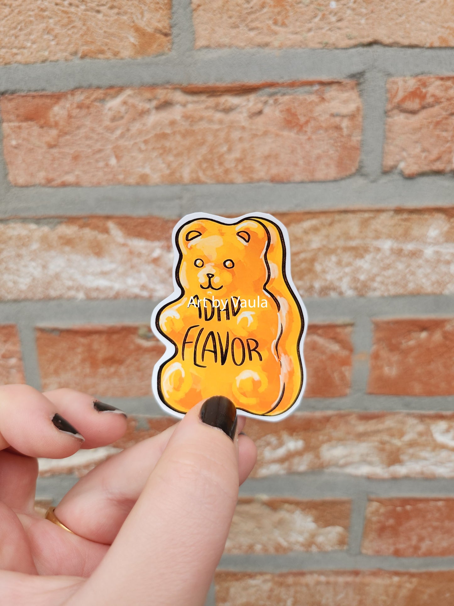 Candy bear -stickers