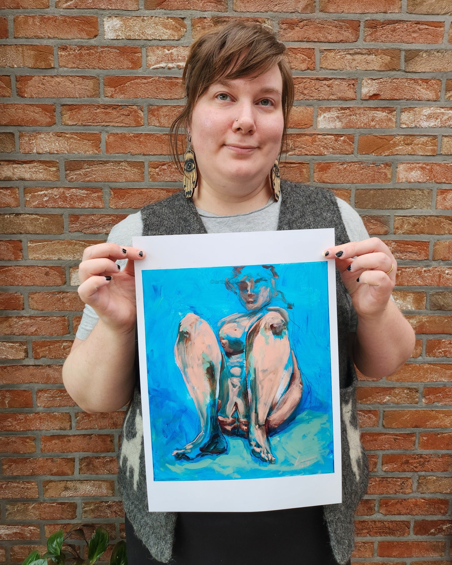 Pastel Bodies Limited Art print