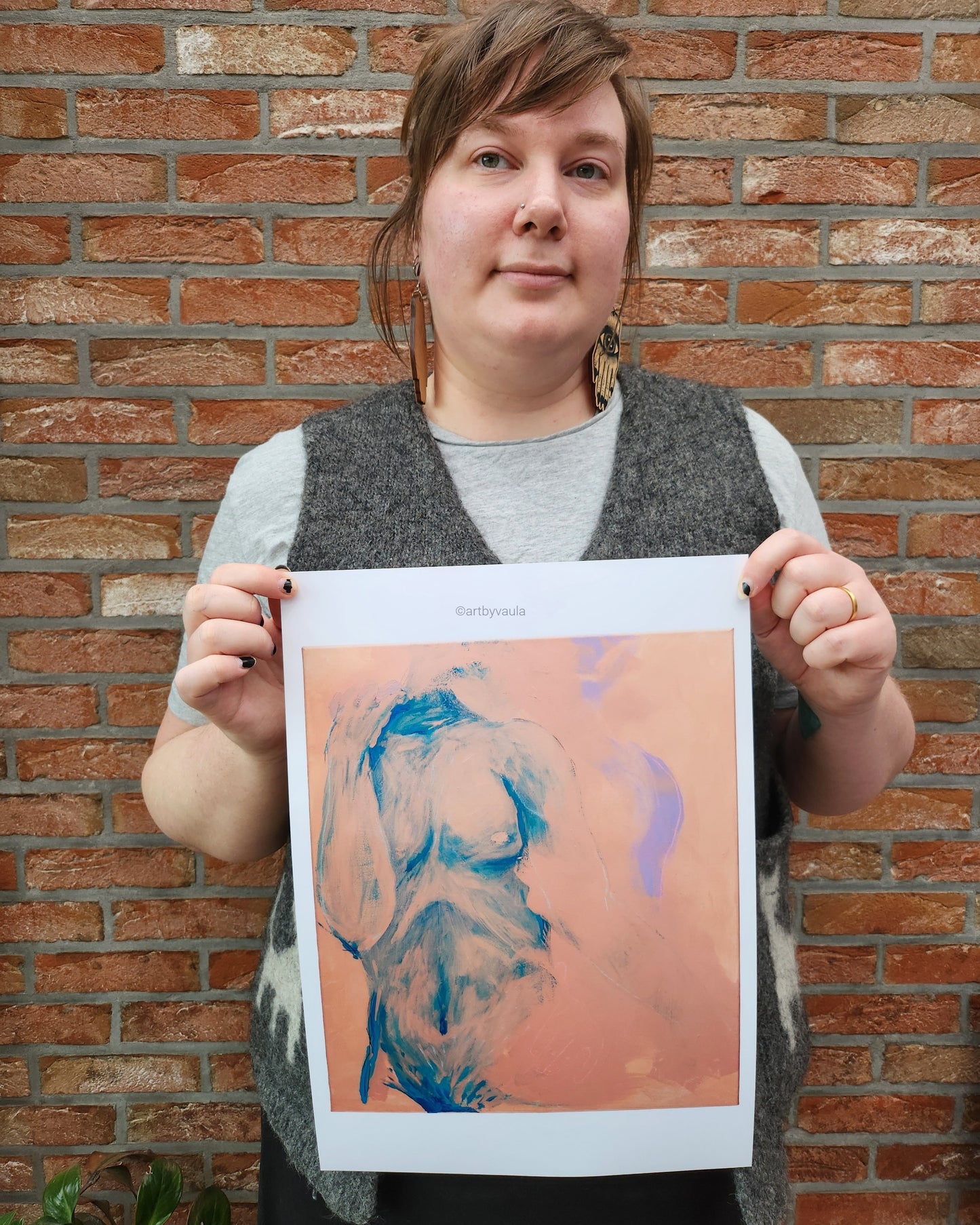 Pastel Bodies Limited Art print