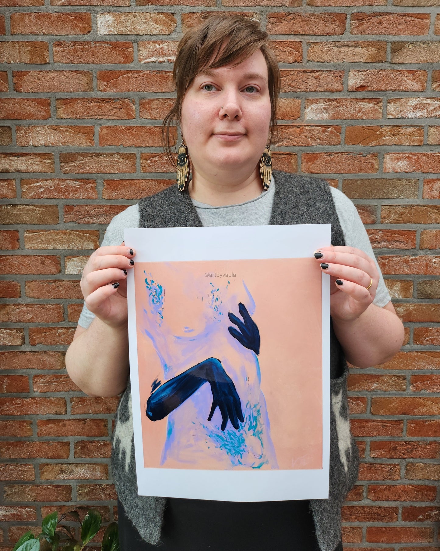 Pastel Bodies Limited Art print