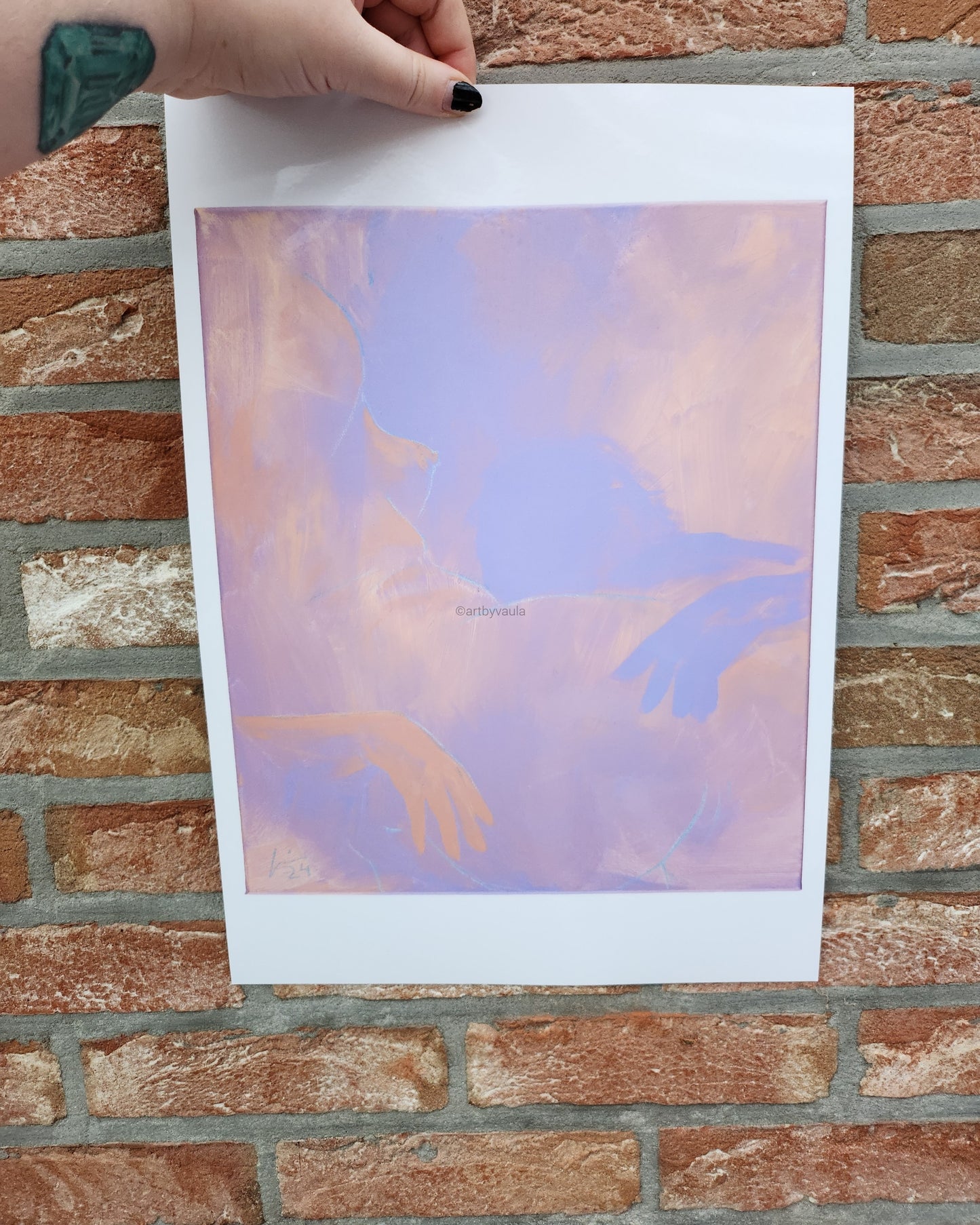 Pastel Bodies Limited Art print