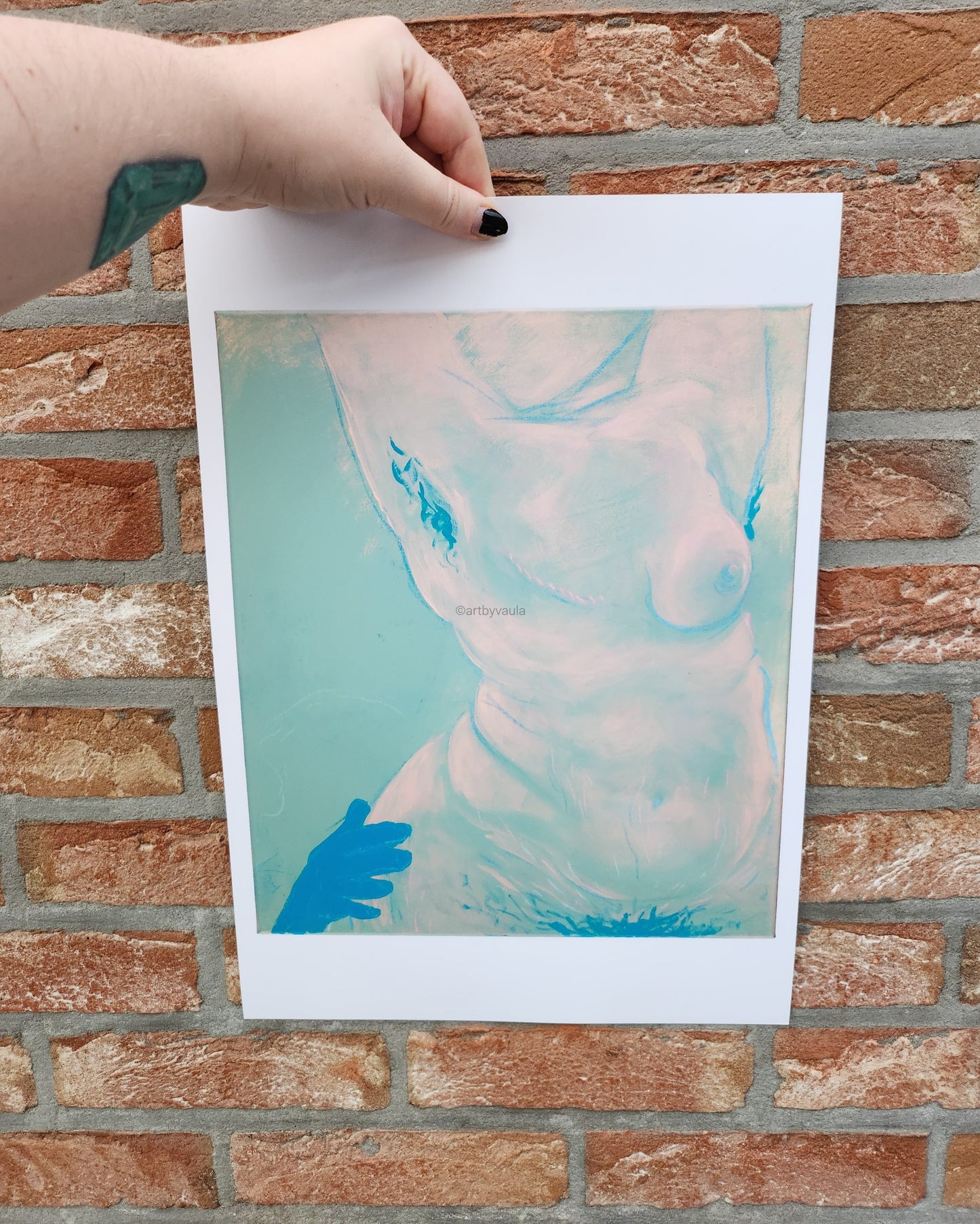 Pastel Bodies Limited Art print