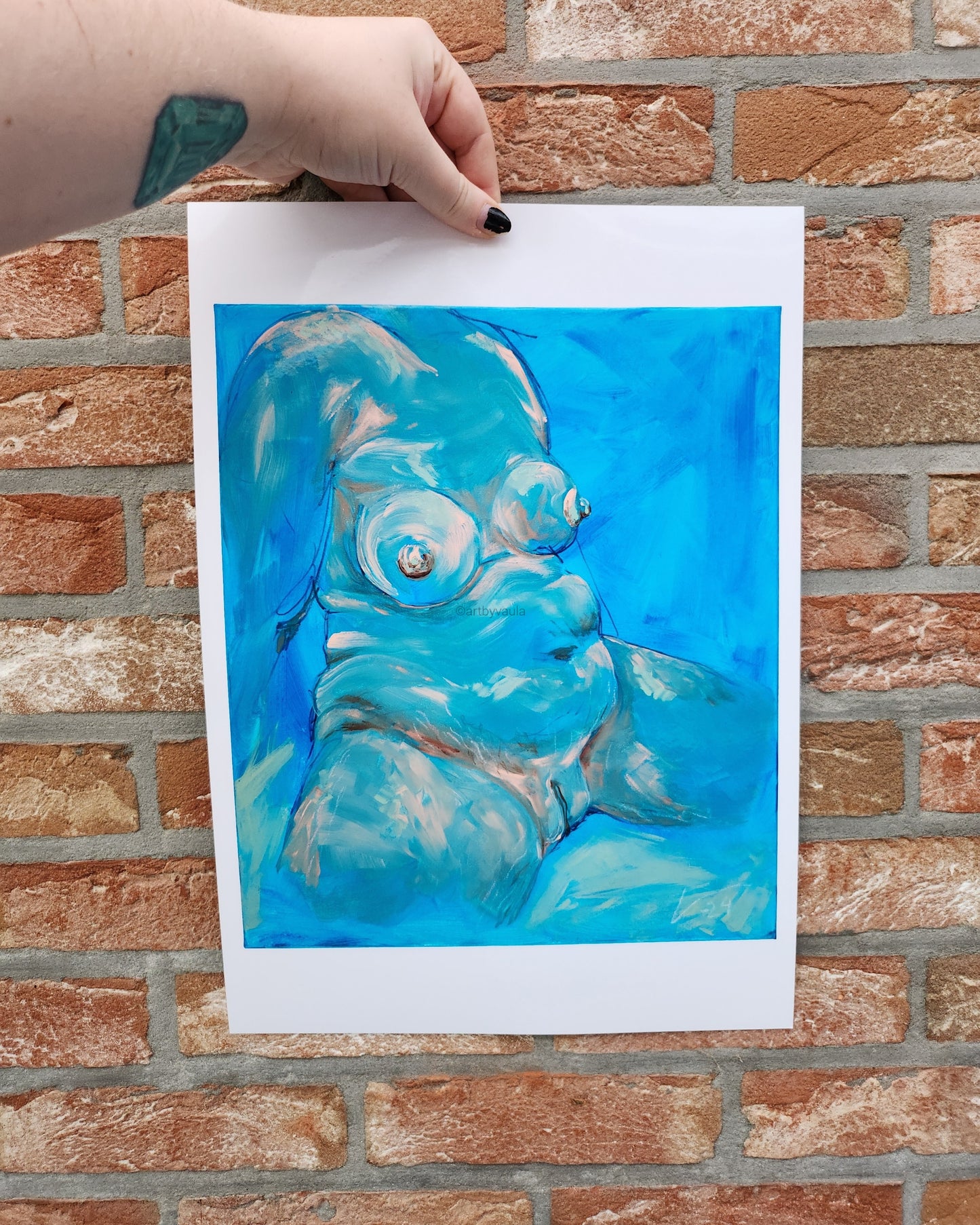 Pastel Bodies Limited Art print