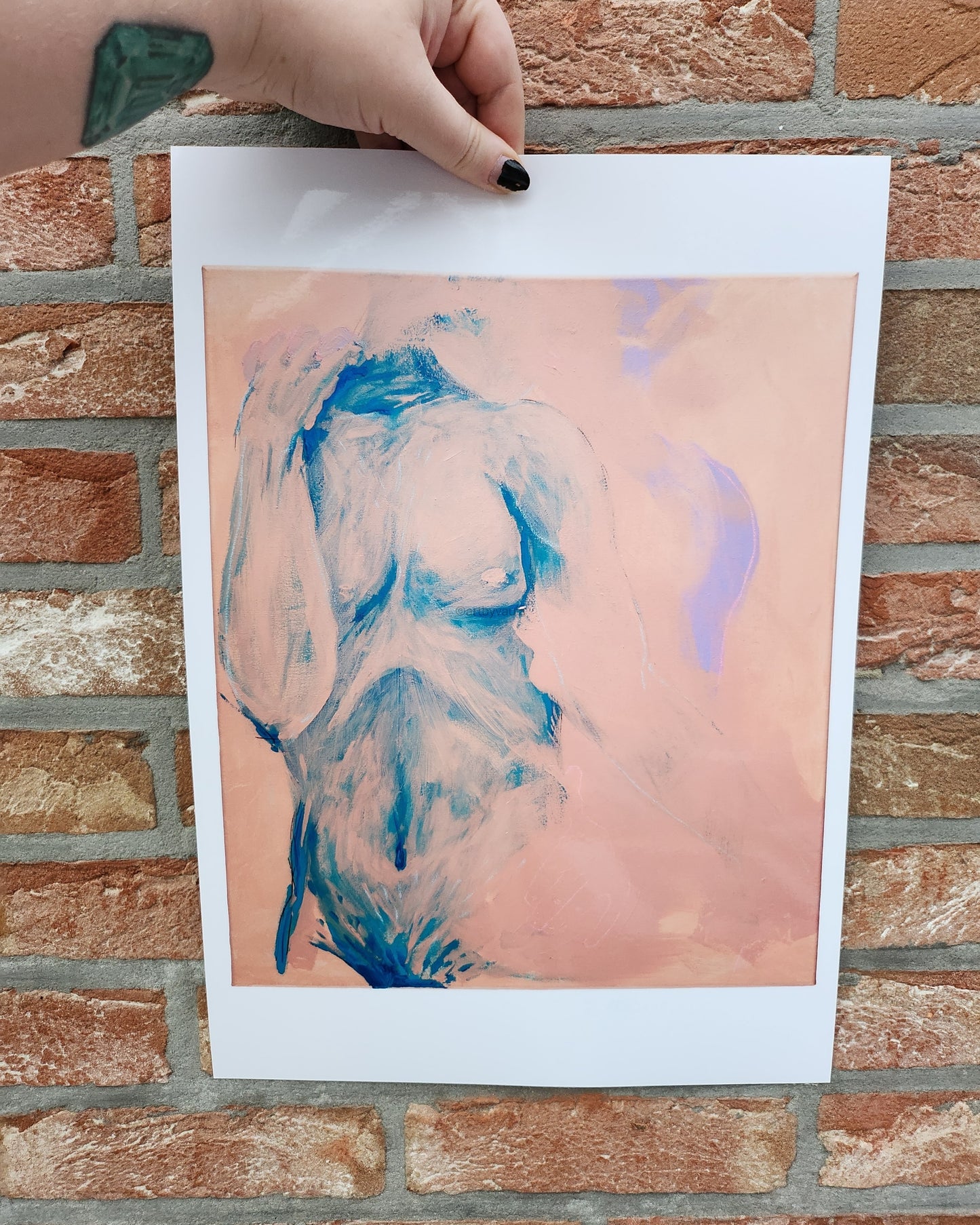 Pastel Bodies Limited Art print