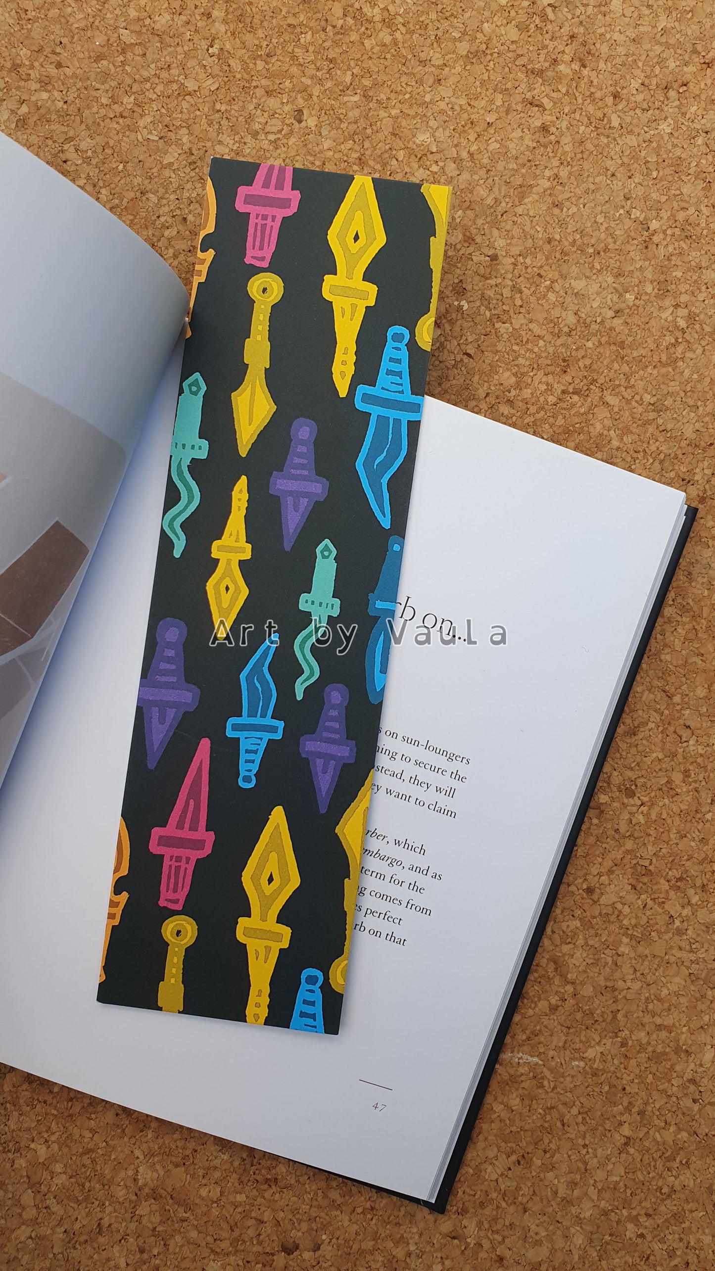 Crystal Daggers - bookmark