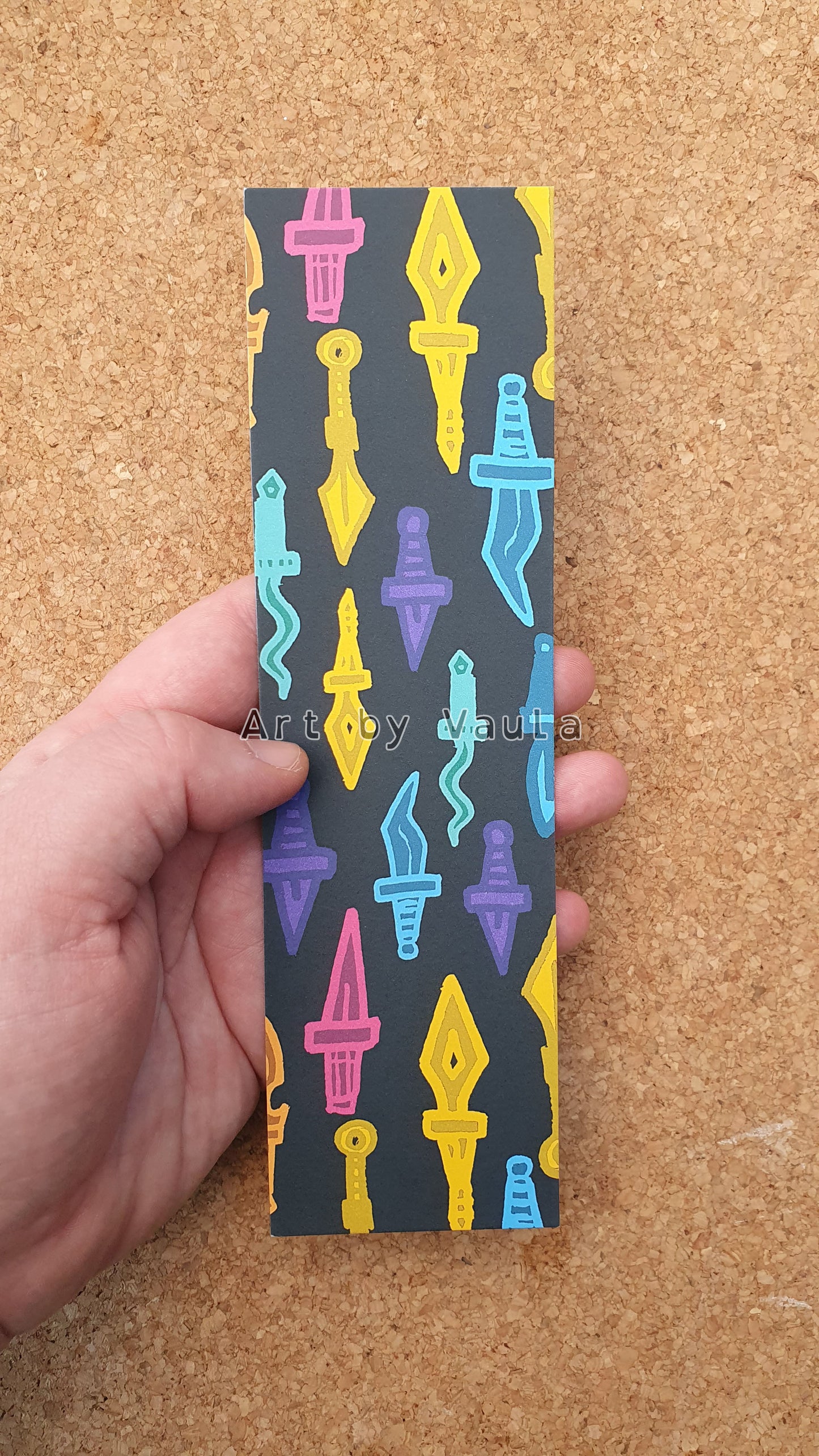 Crystal Daggers - bookmark