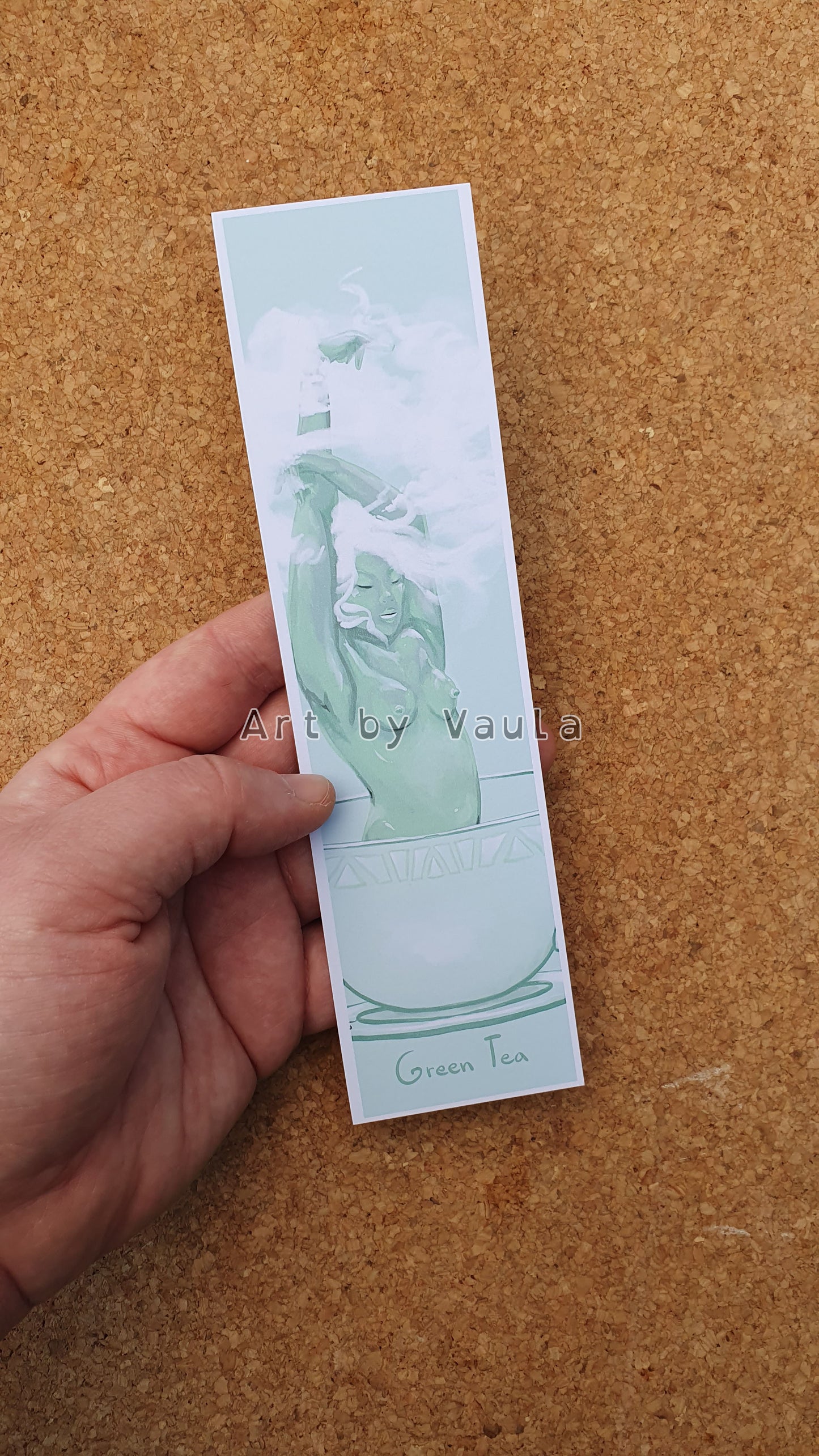 Green Tea - bookmark