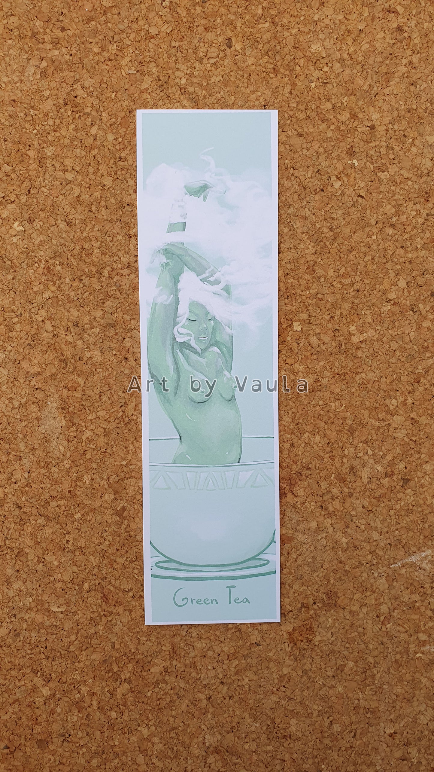 Green Tea - bookmark