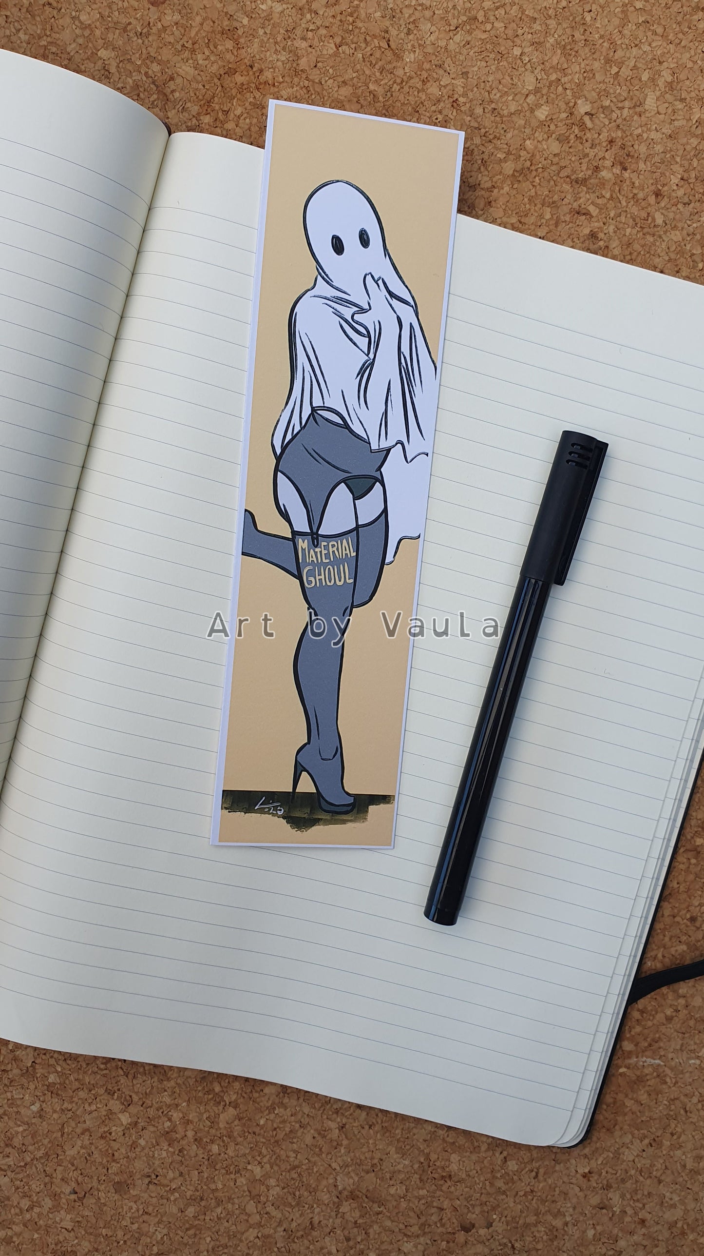 Material Ghoul - bookmark