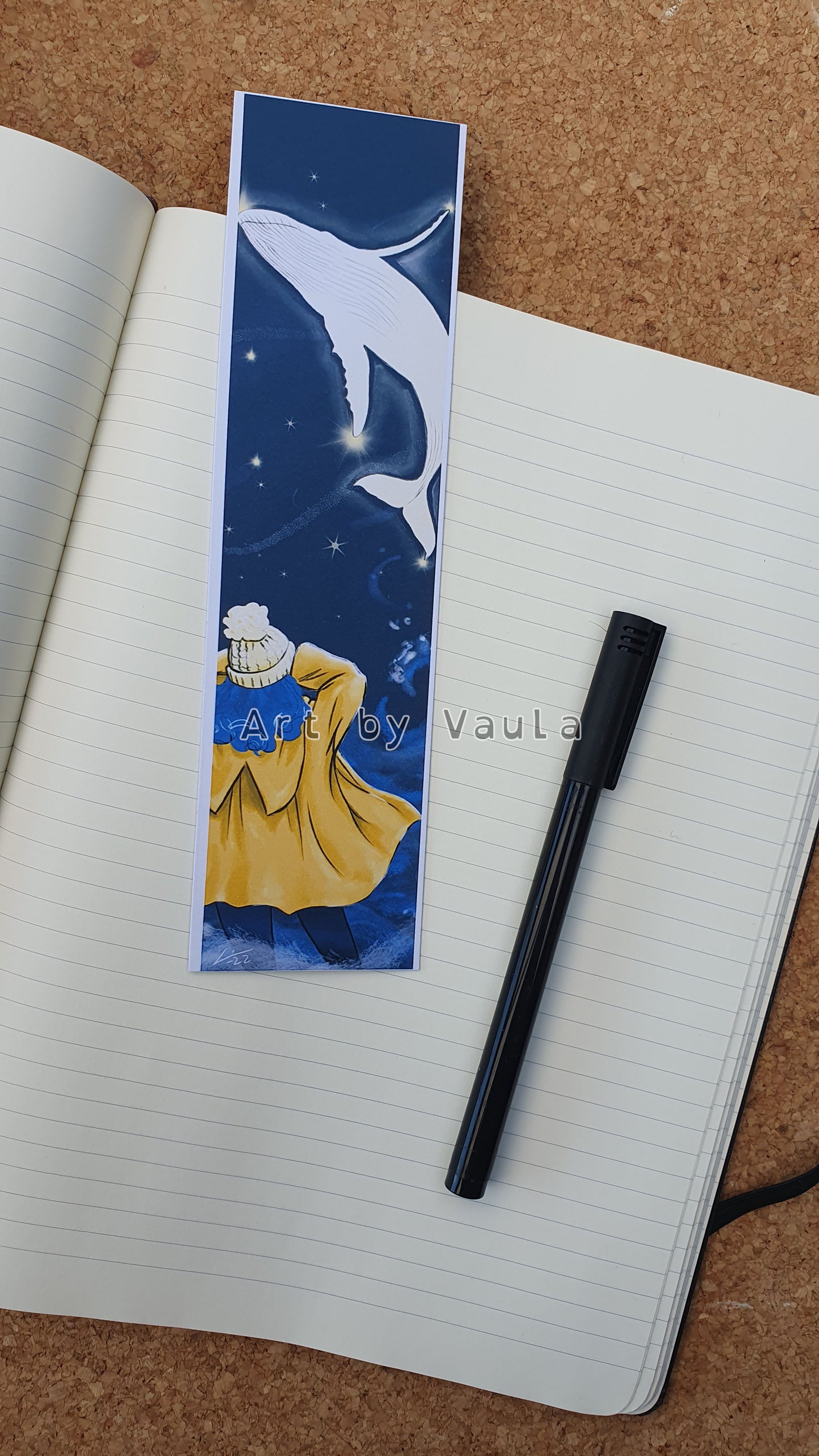 Girl and the Stars - bookmark