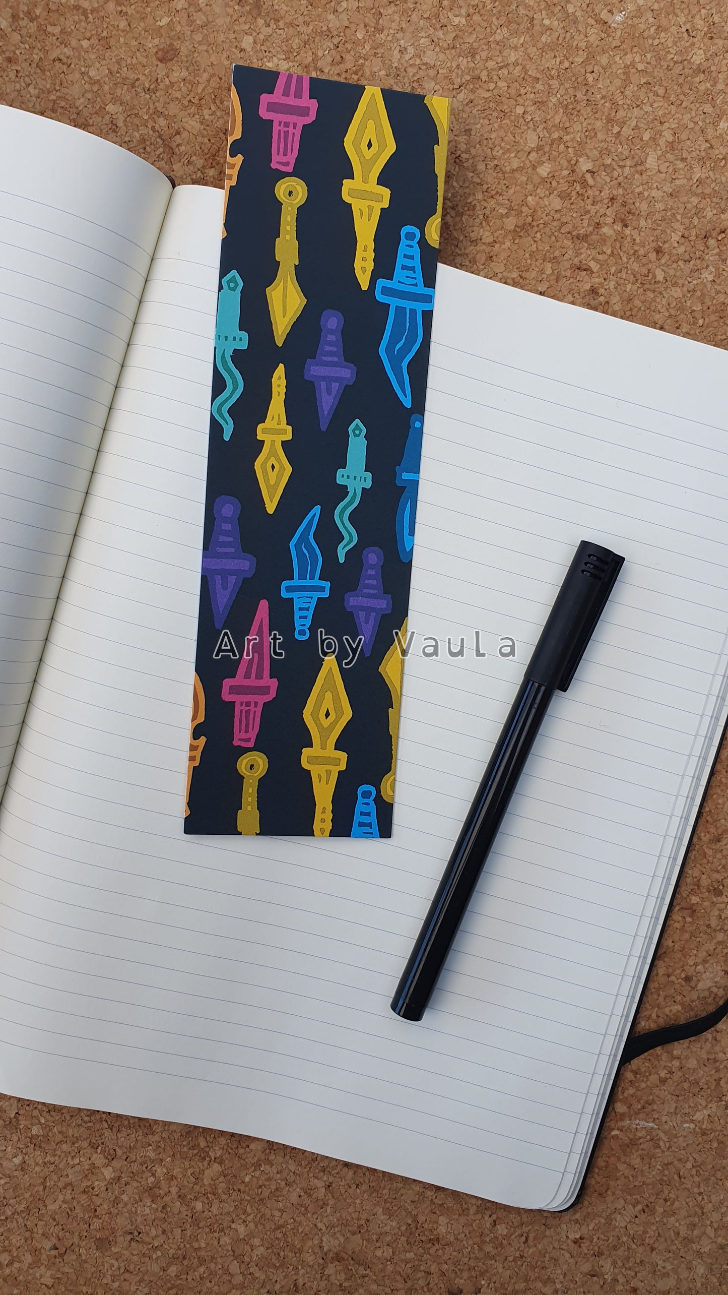 Crystal Daggers - bookmark