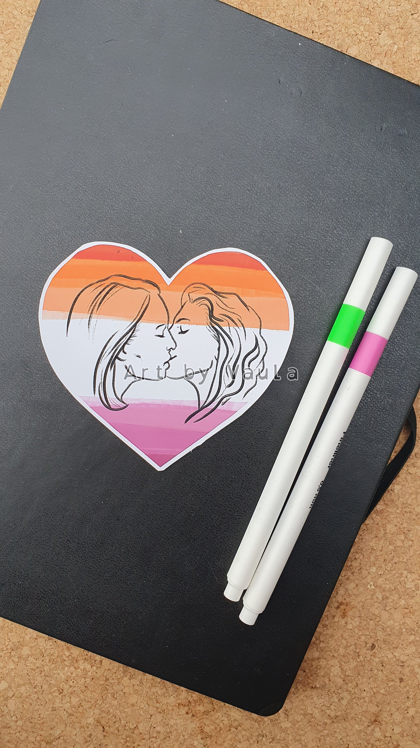 Pride flag -stickers