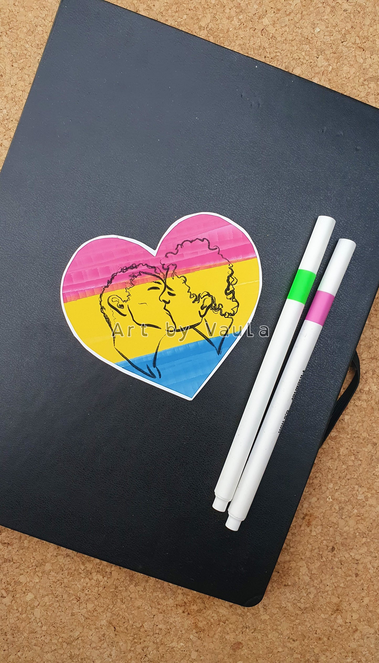 Pride flag -stickers