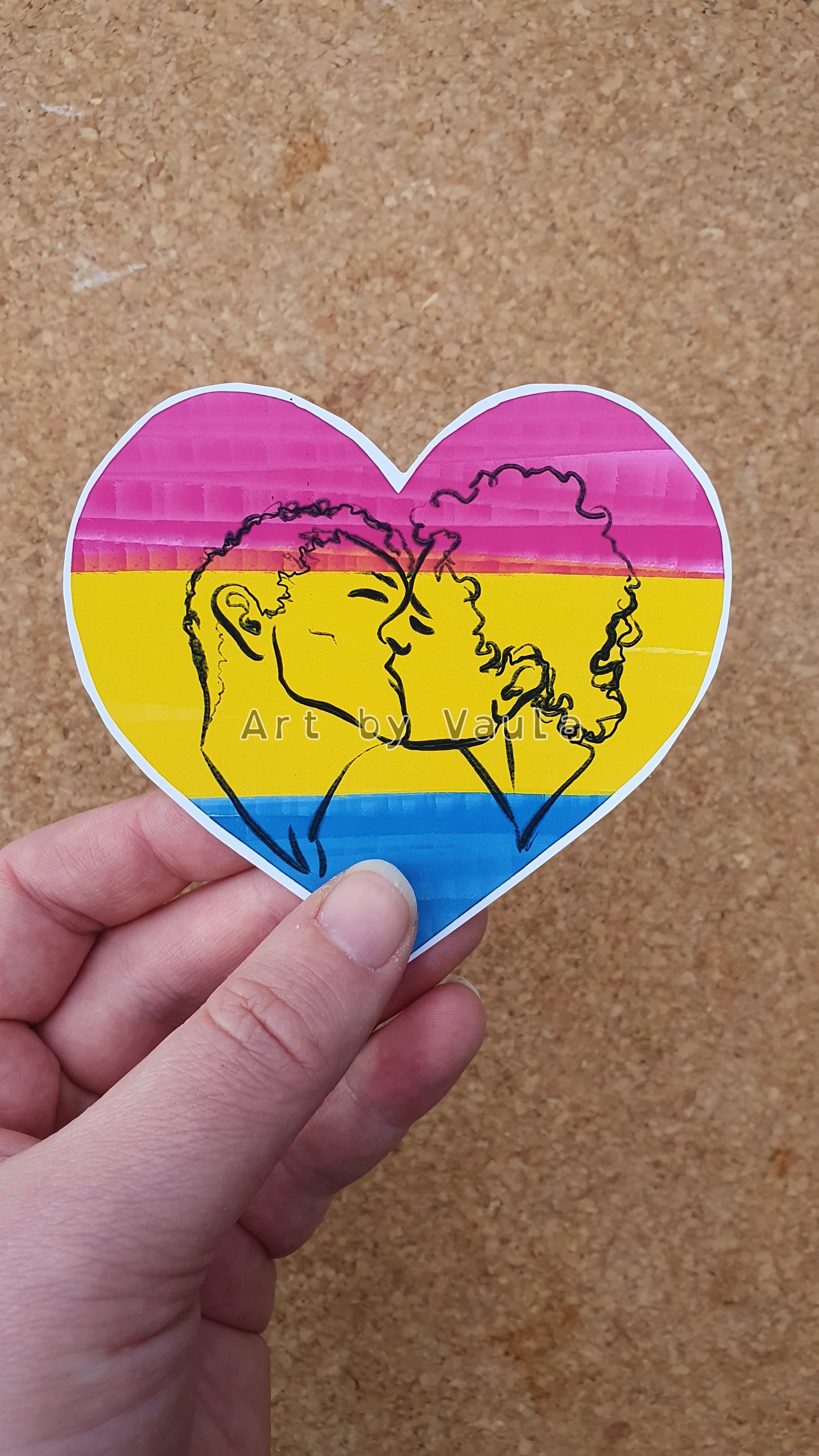 Pride flag -stickers