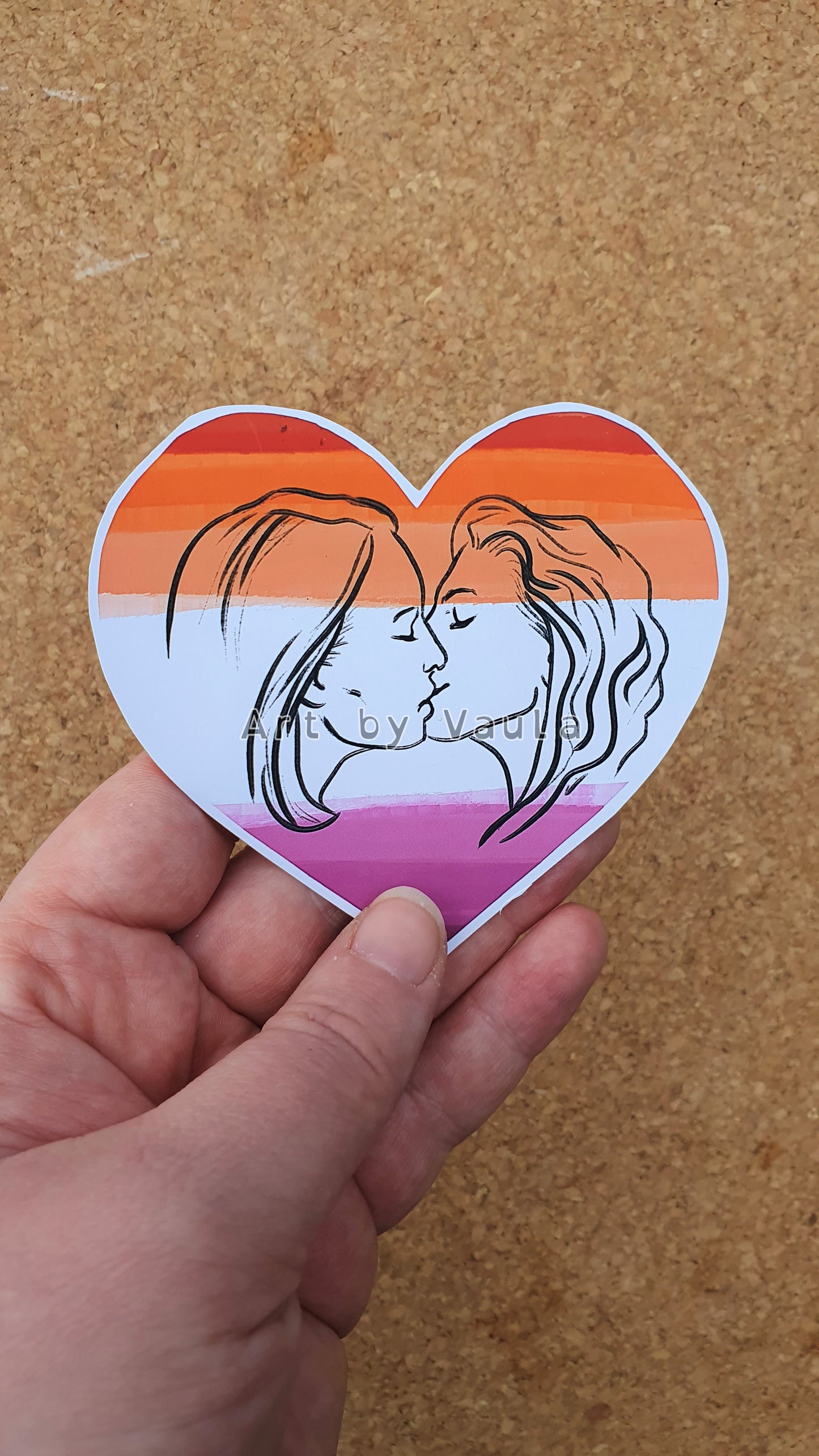 Pride flag -stickers