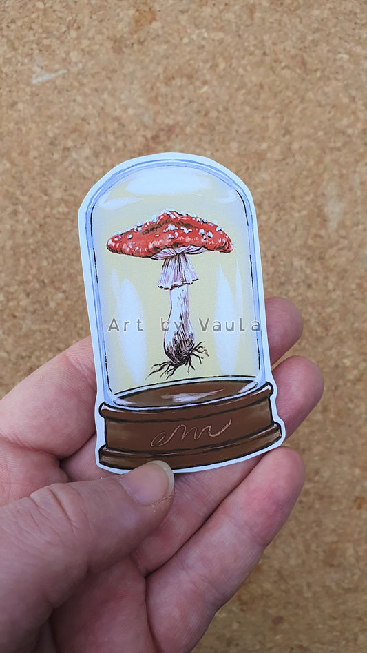 Mushroom dome -sticker