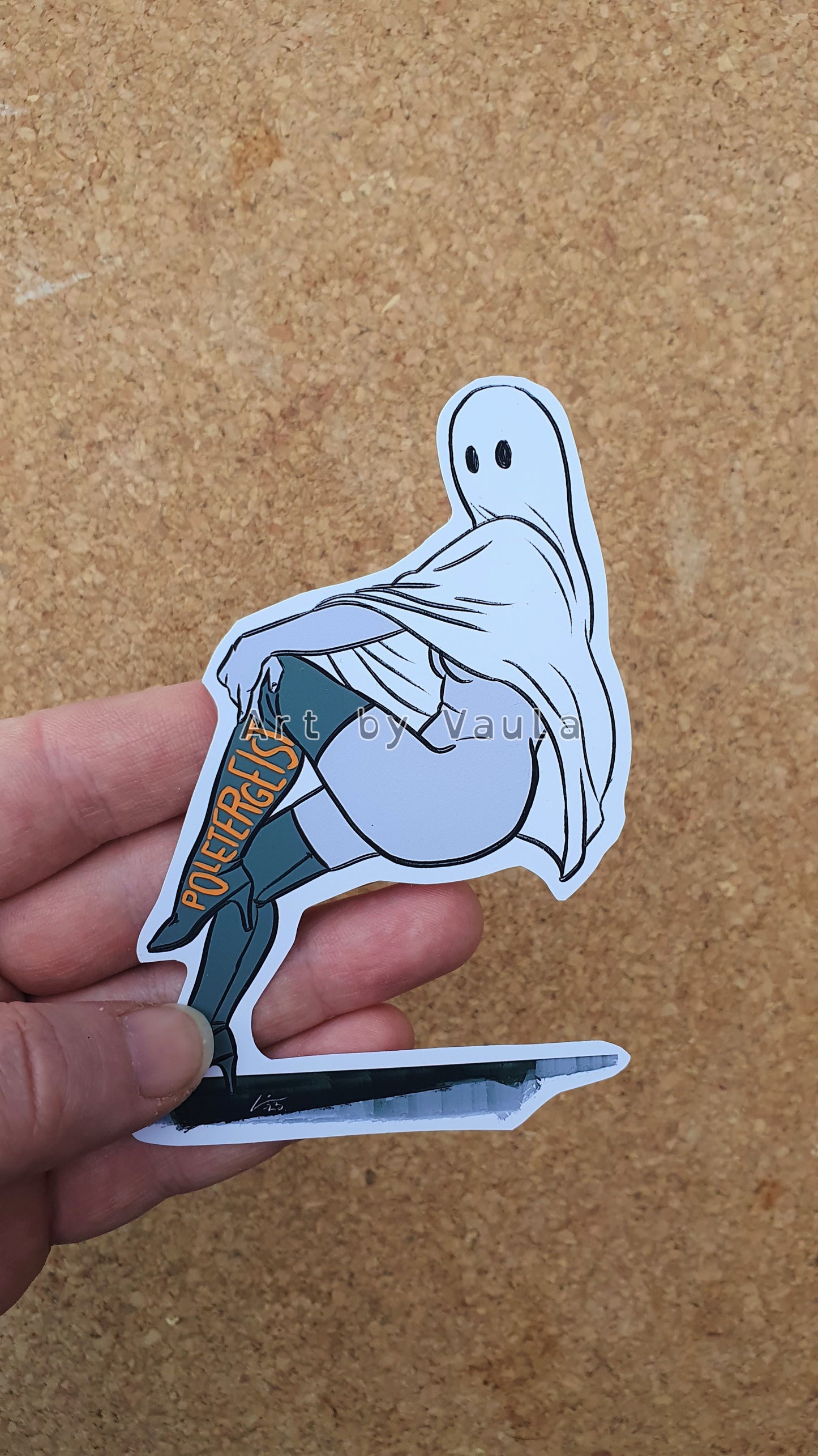 Poletergeist -sticker