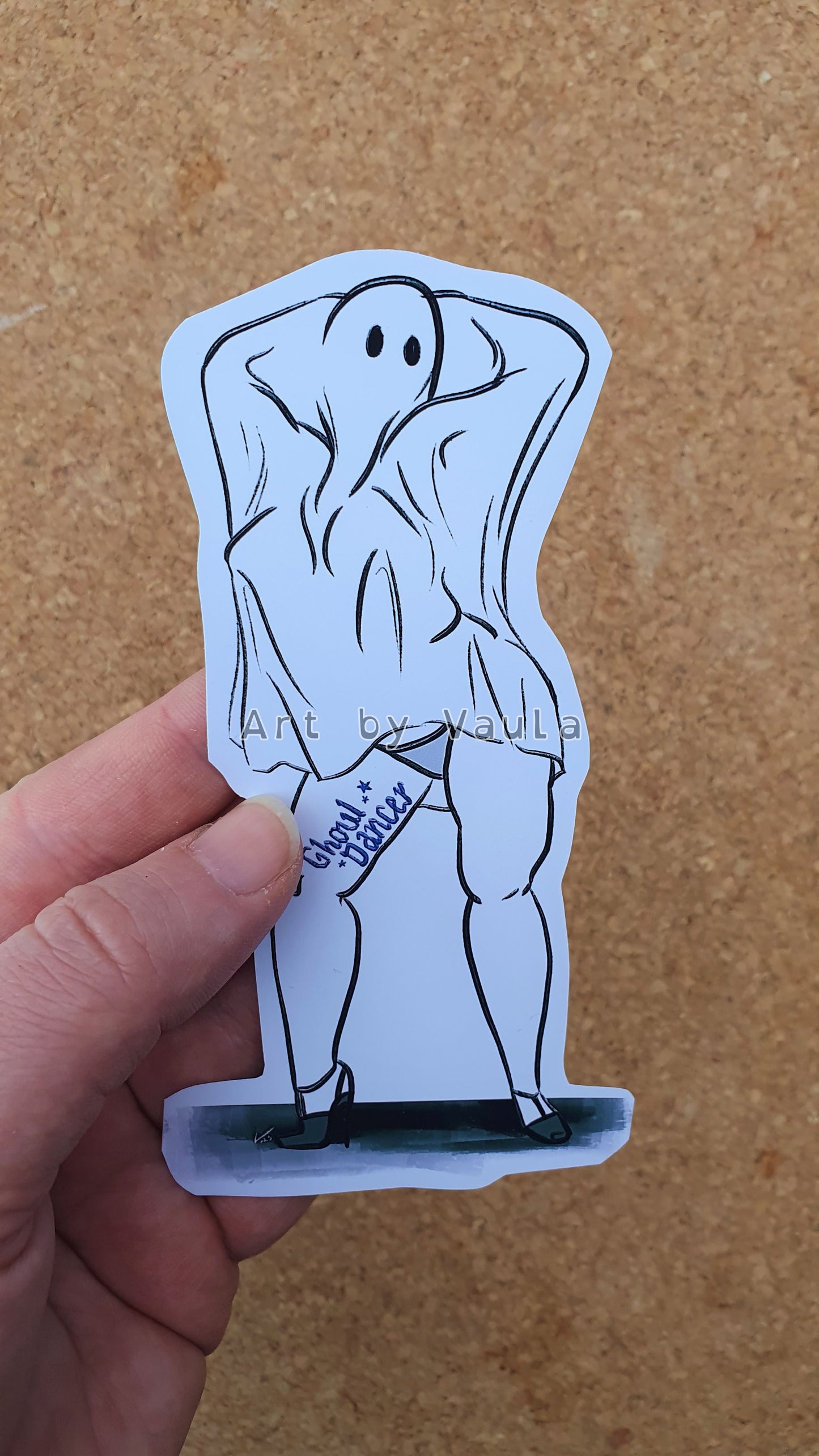 Ghoul dancer -sticker