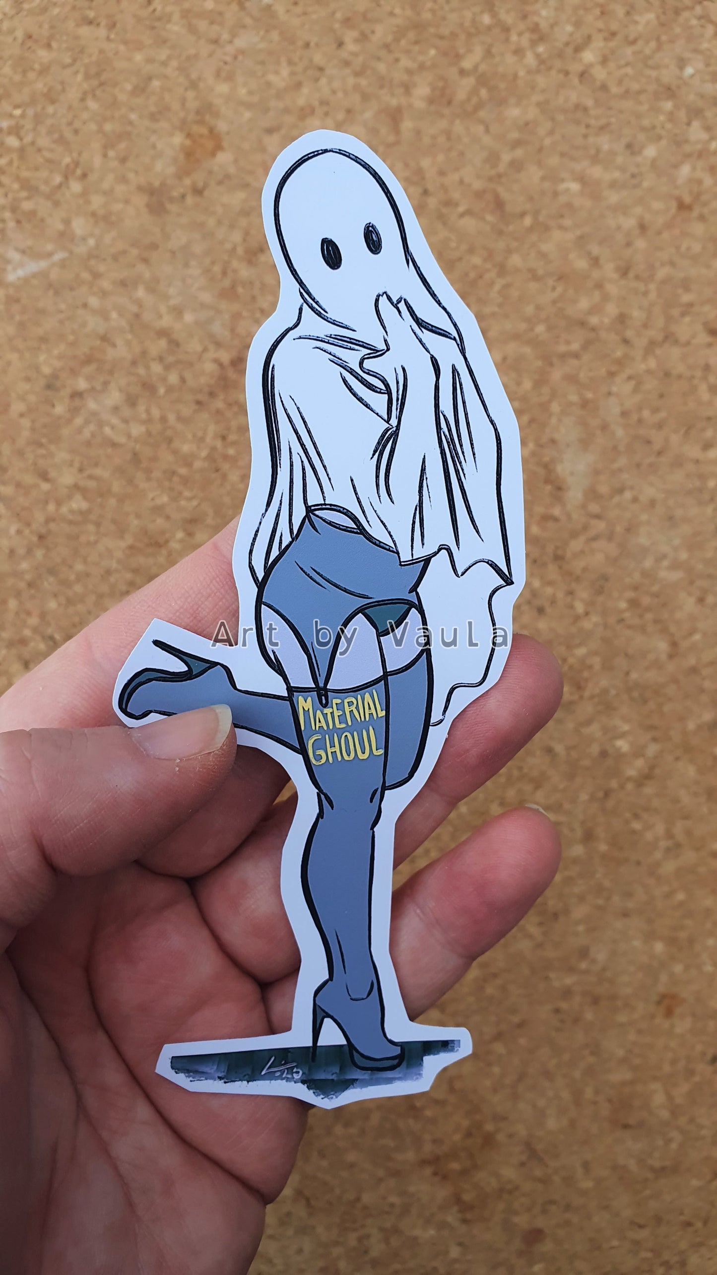 Material ghoul -sticker