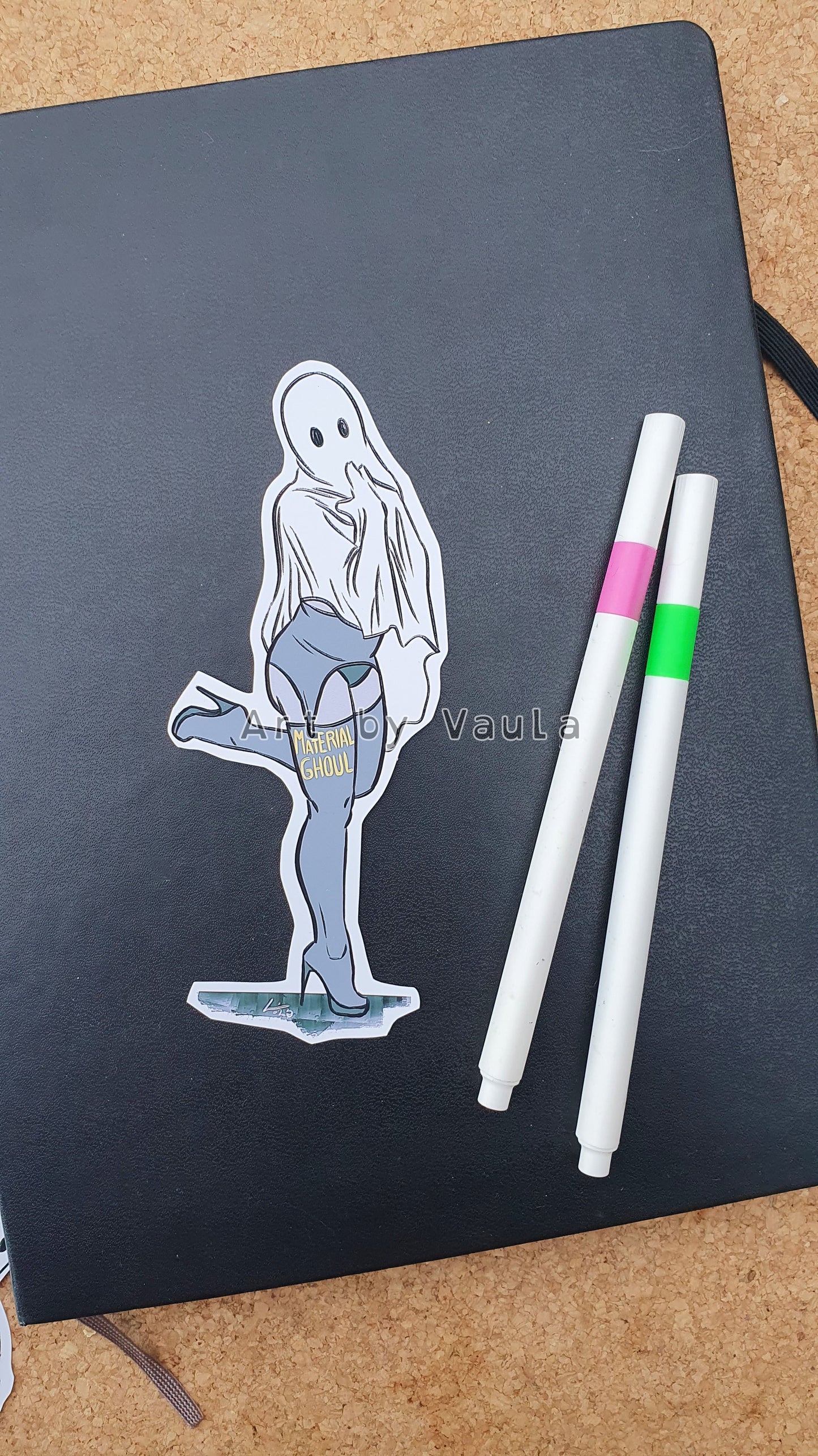 Material ghoul -sticker