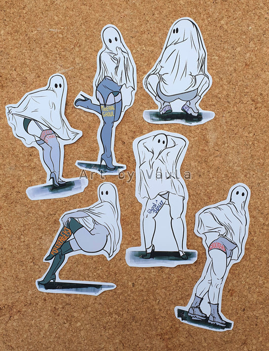 Ghost -sticker bundle