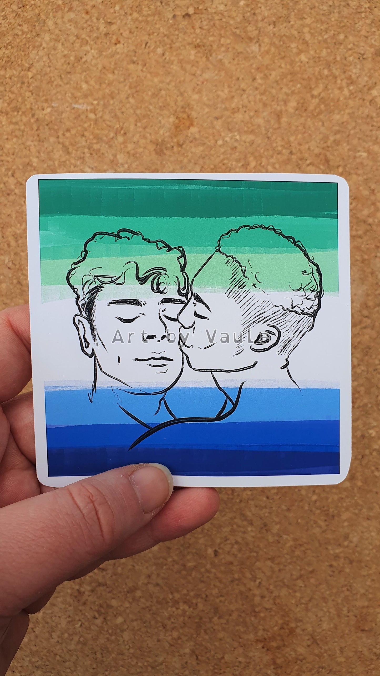 Pride flag -stickers