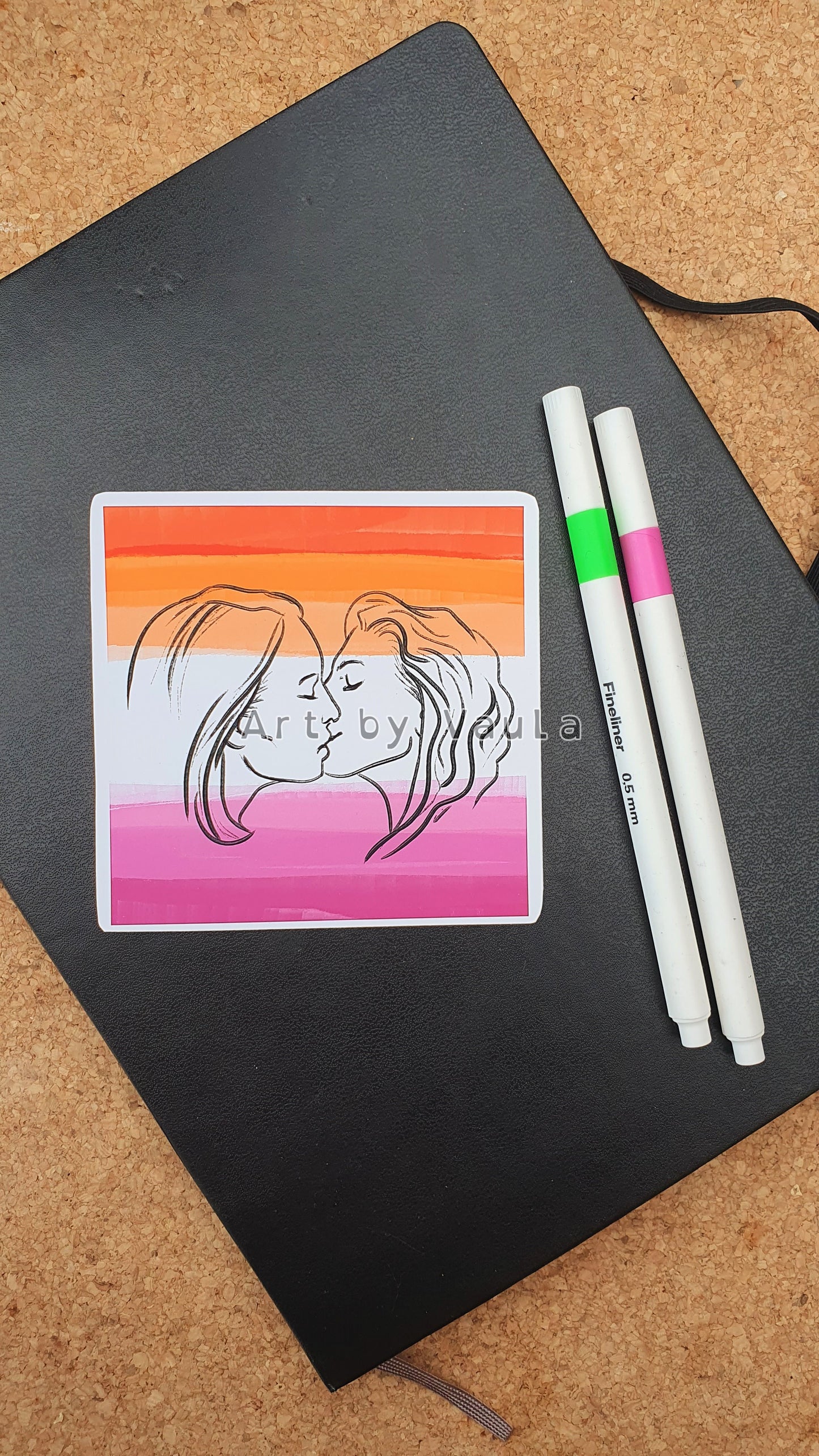 Pride flag -stickers