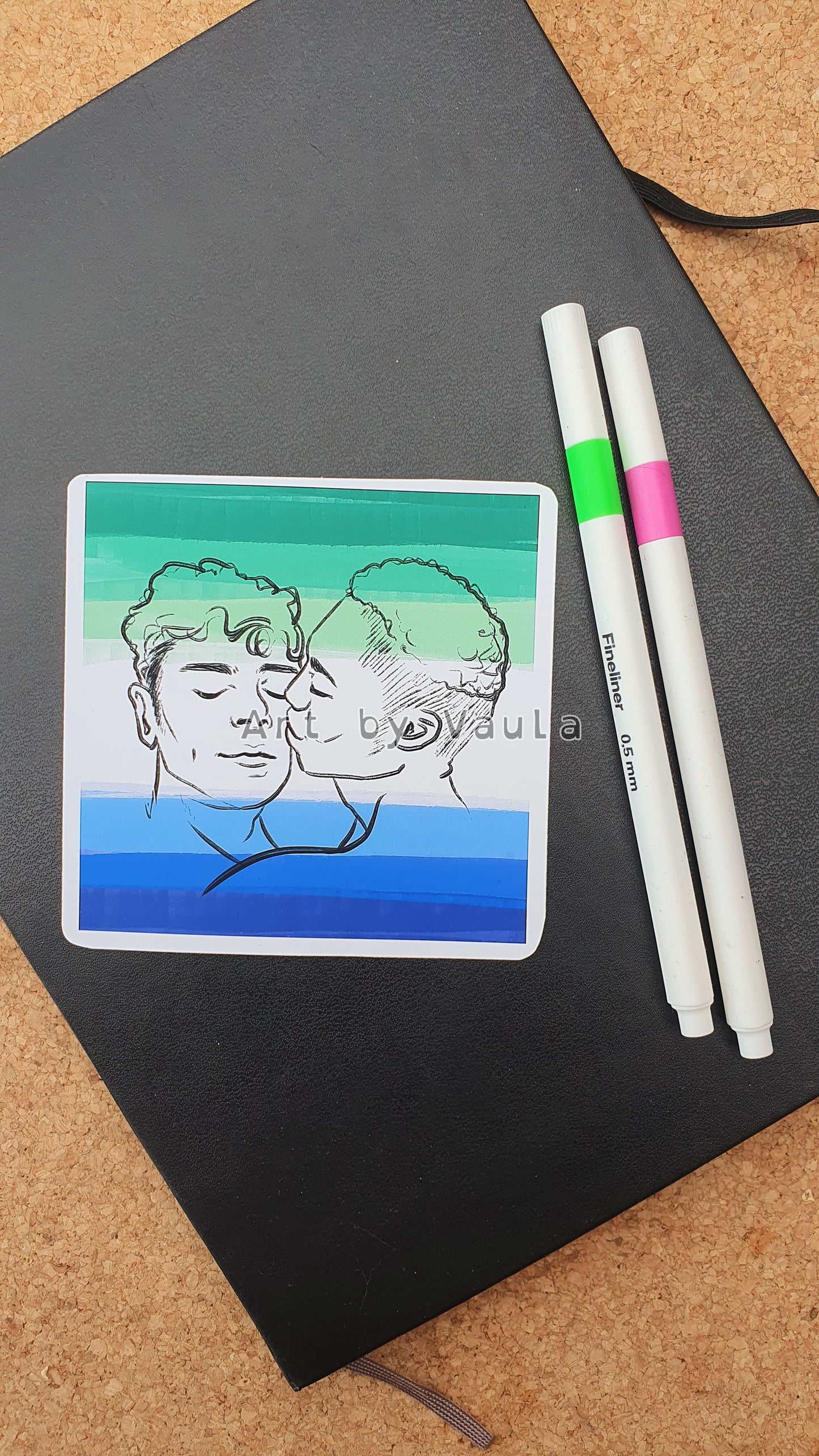 Pride flag -stickers