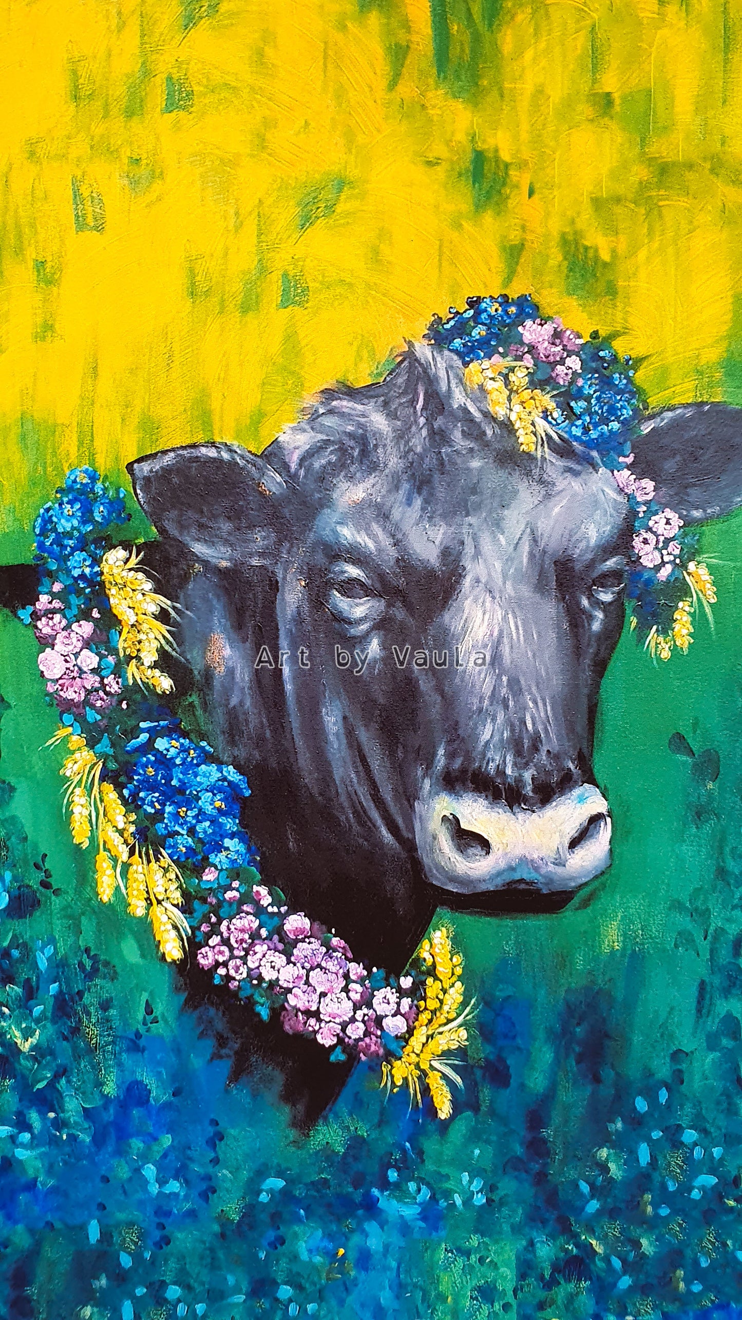 Midsummer Angus Cow