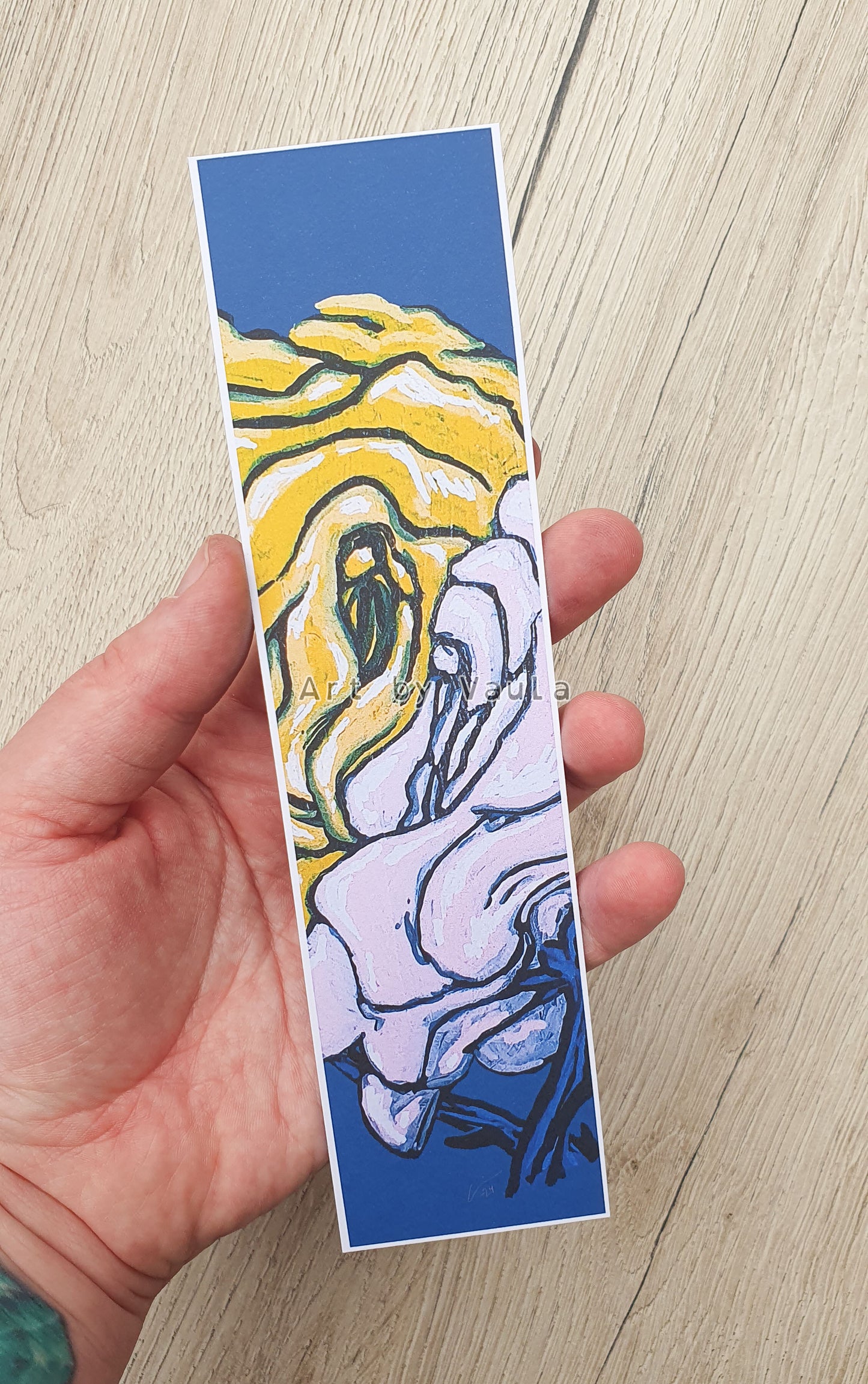 Two Roses - bookmark