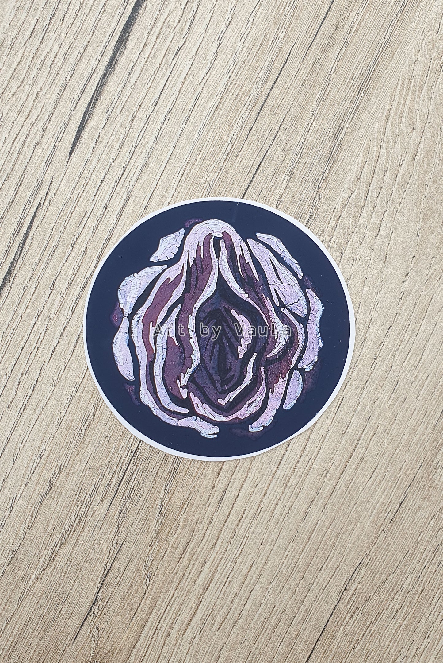 Deep Burgundy Rose -sticker