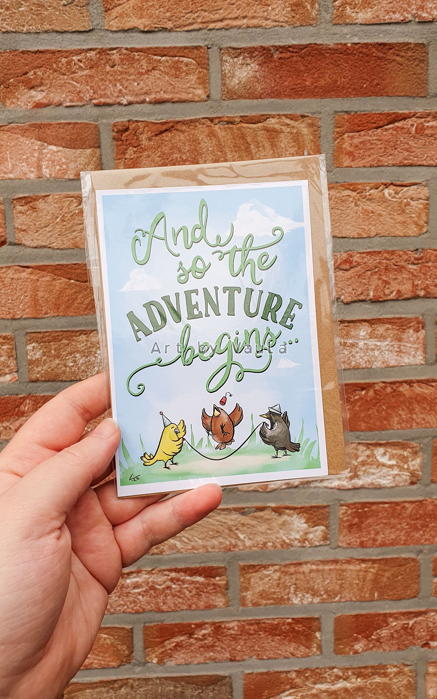 Beginning of an Adventure card