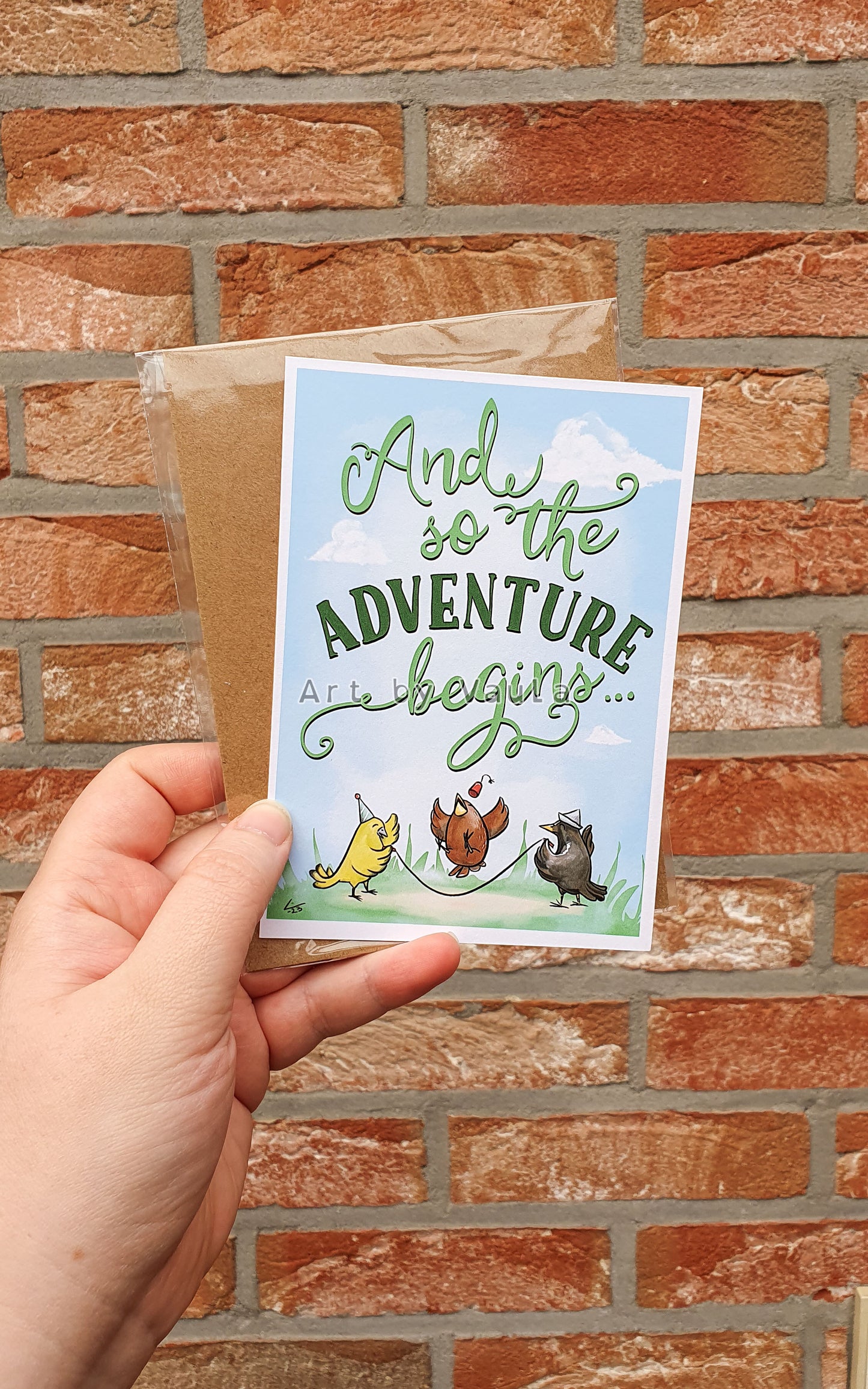 Beginning of an Adventure card