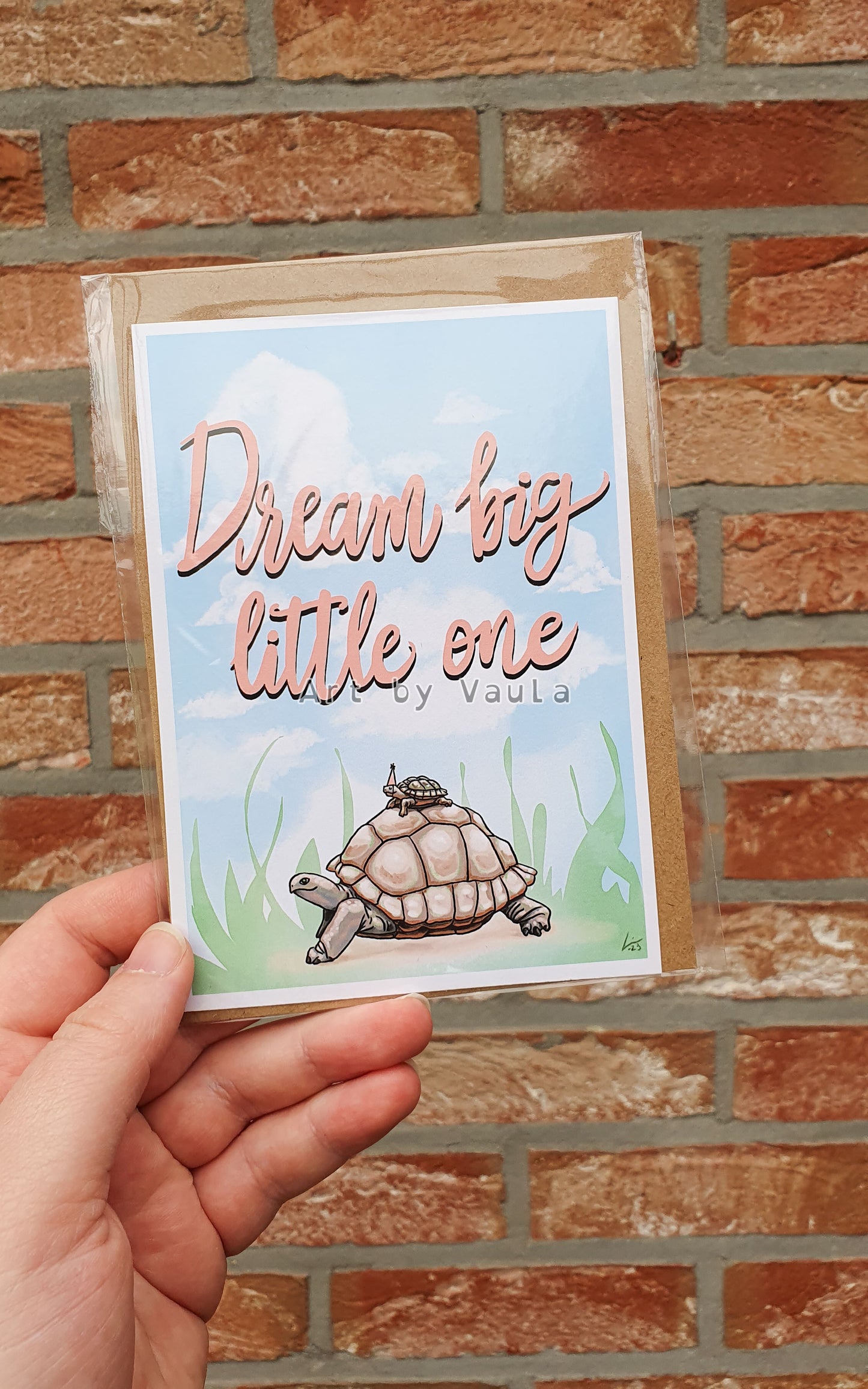 Dream Big card