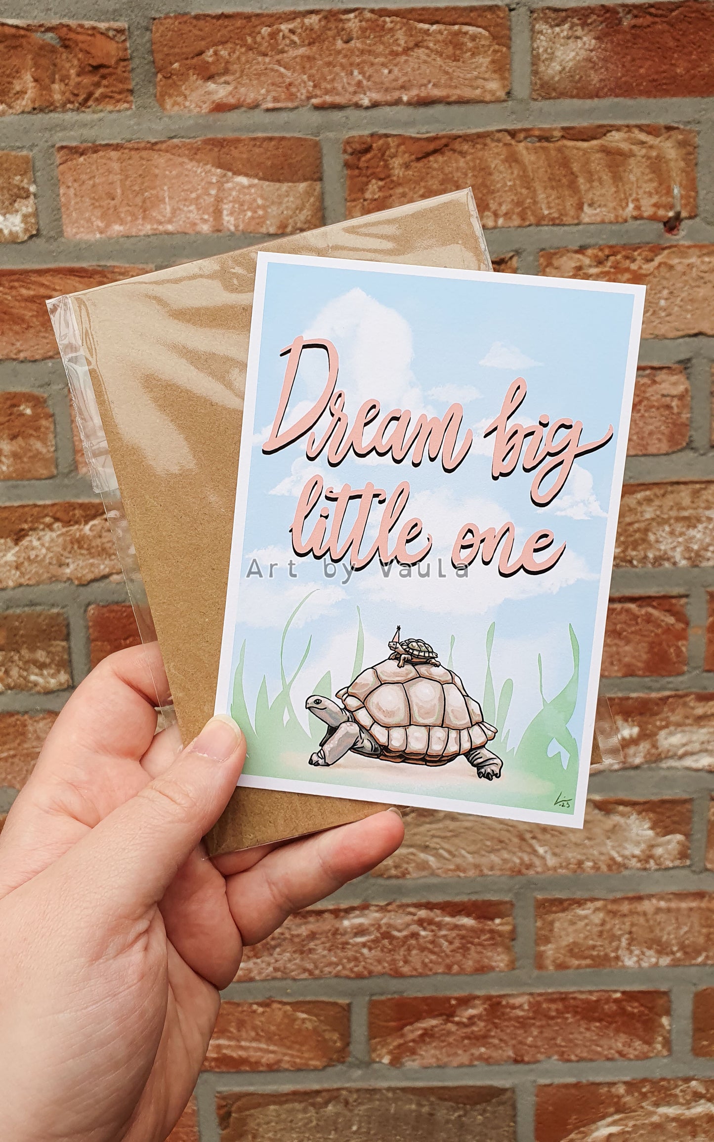 Dream Big card