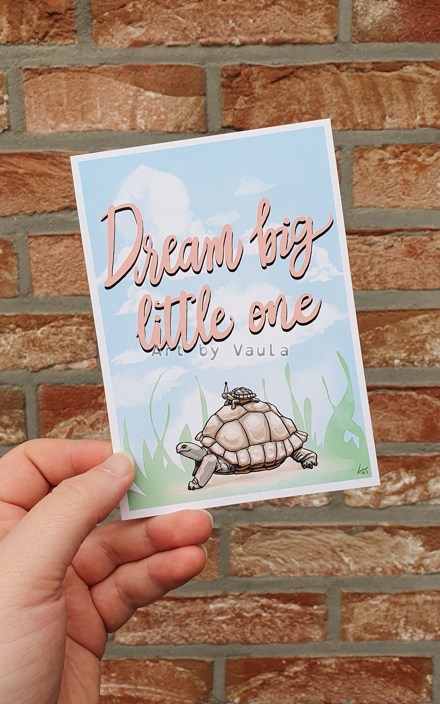 Dream Big card