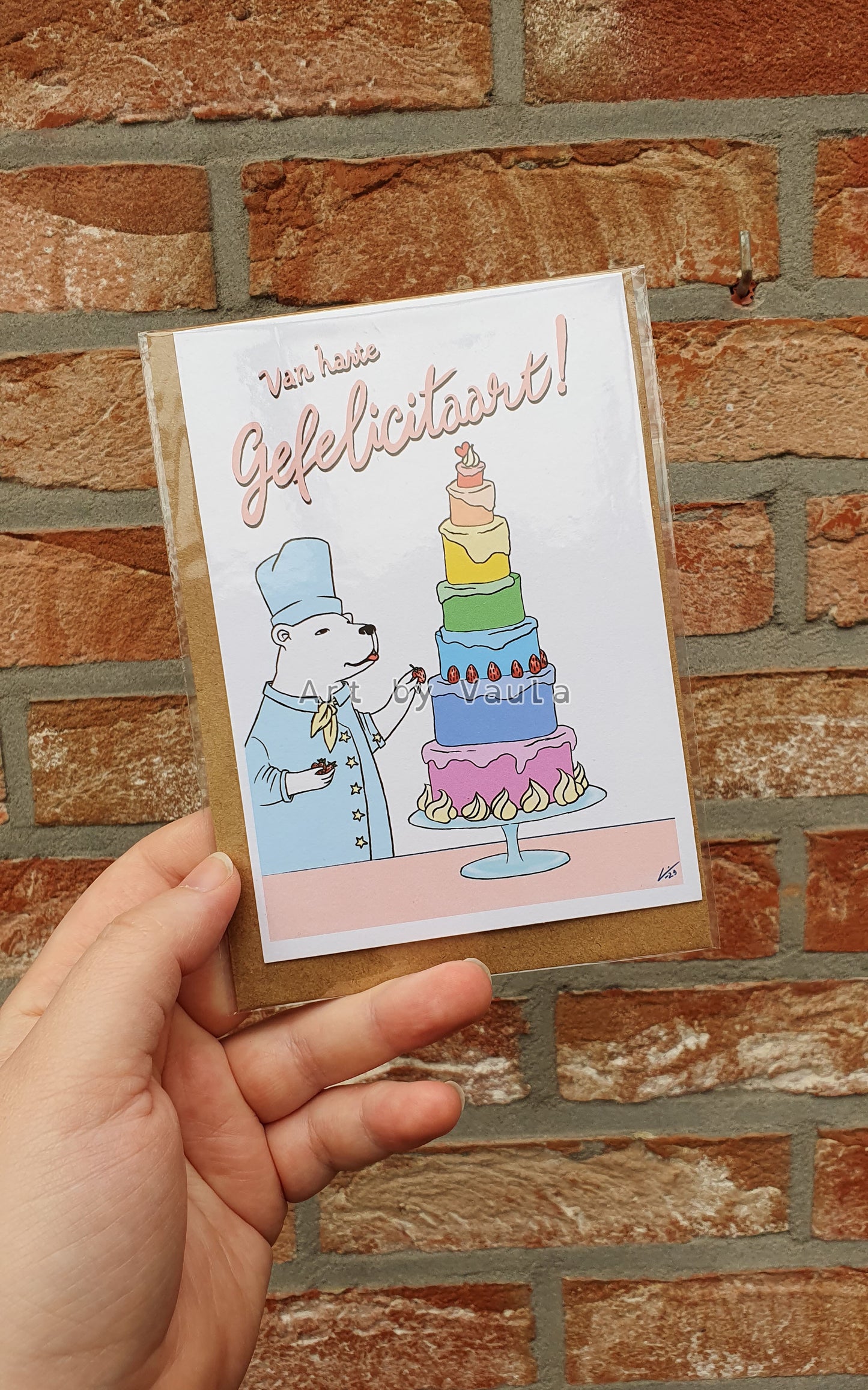 Gefelicitaart card