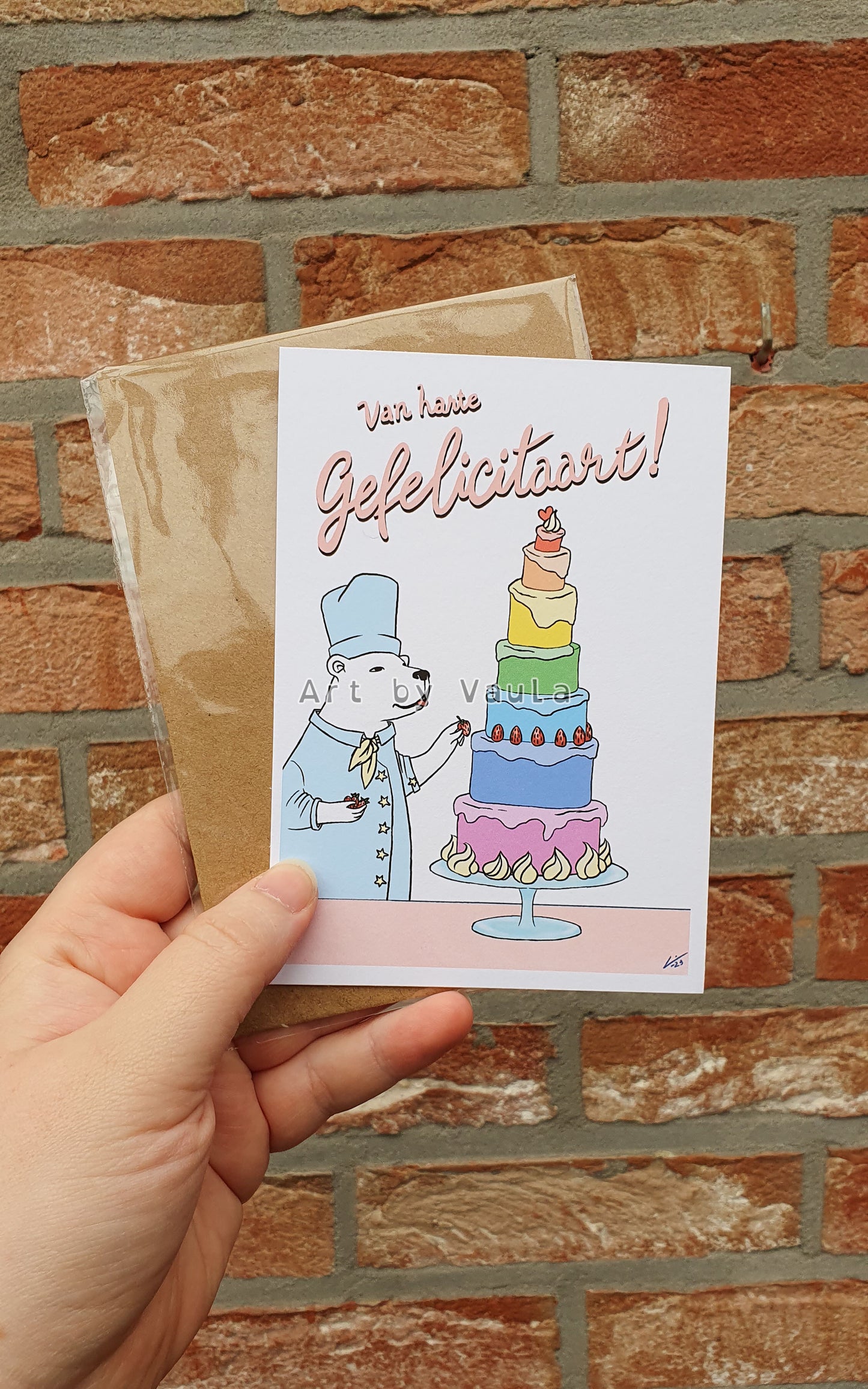 Gefelicitaart card