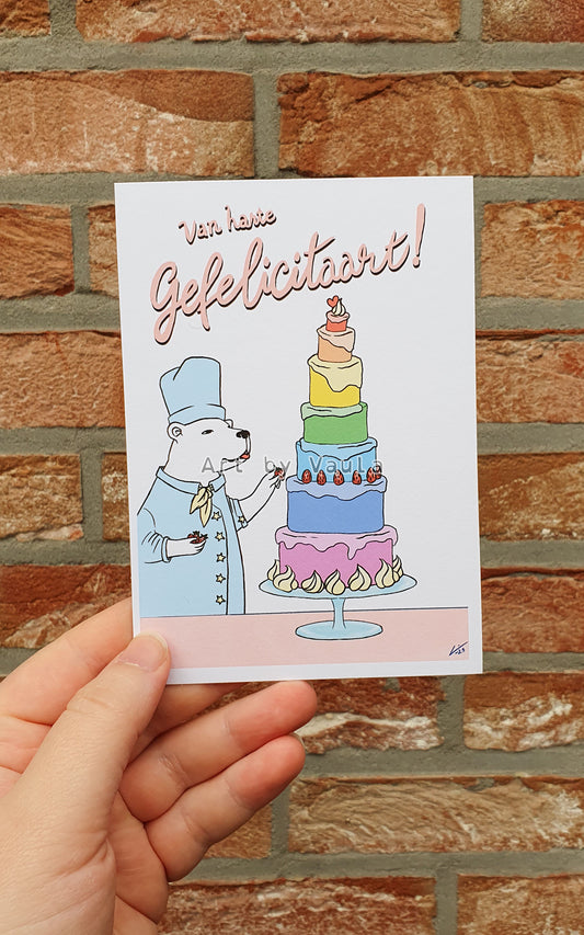 Gefelicitaart card