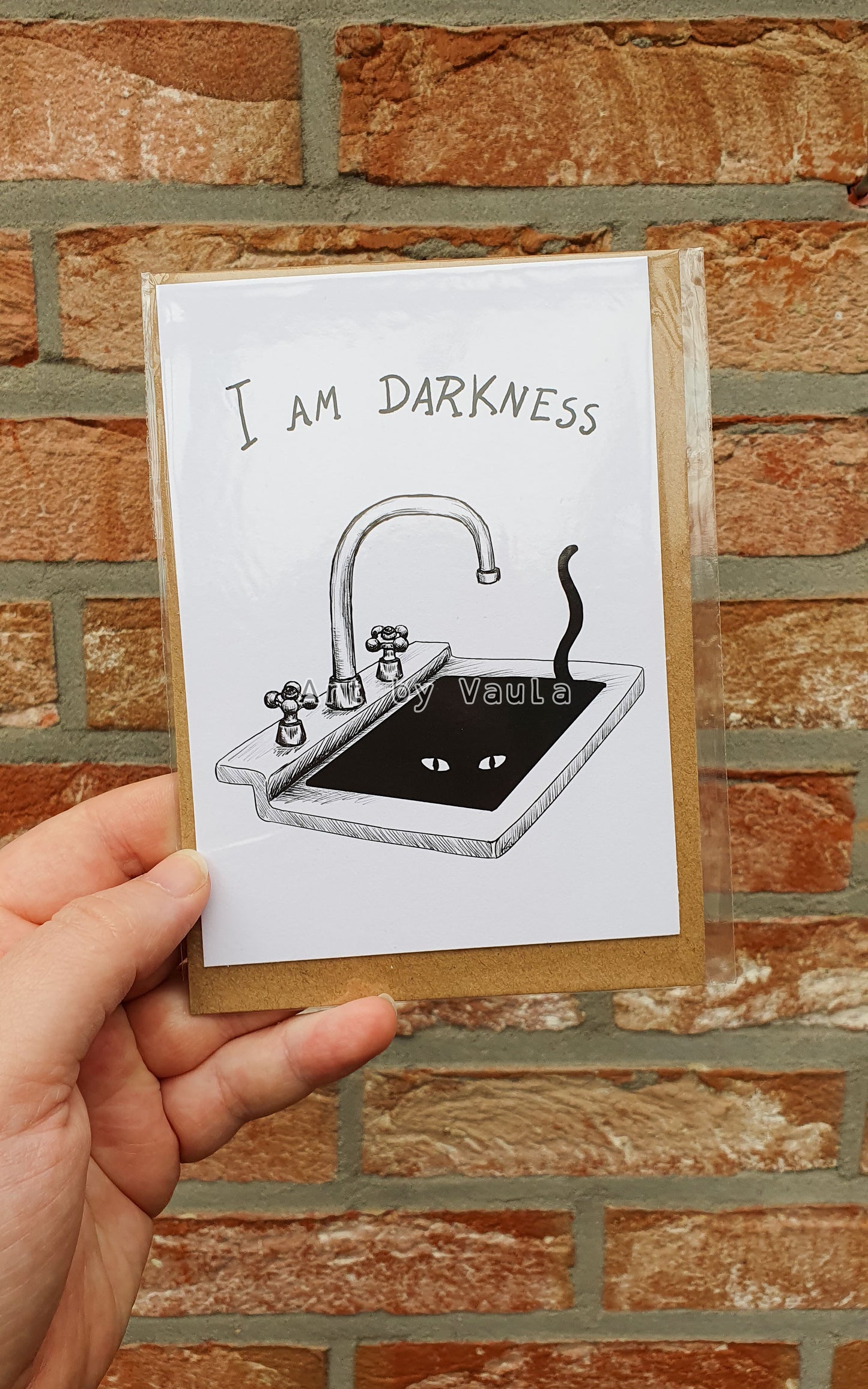 I am Darkness card