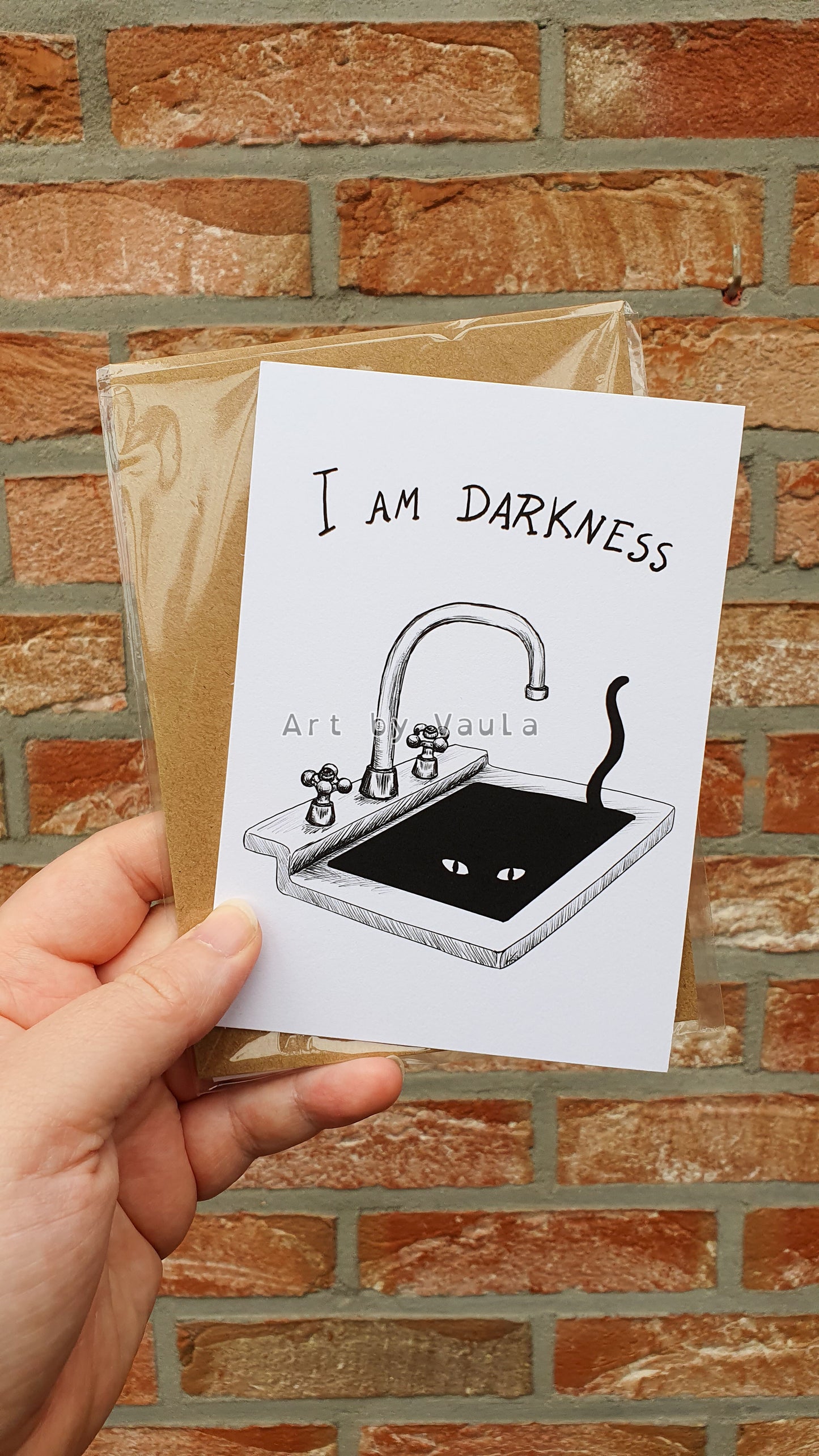 I am Darkness card