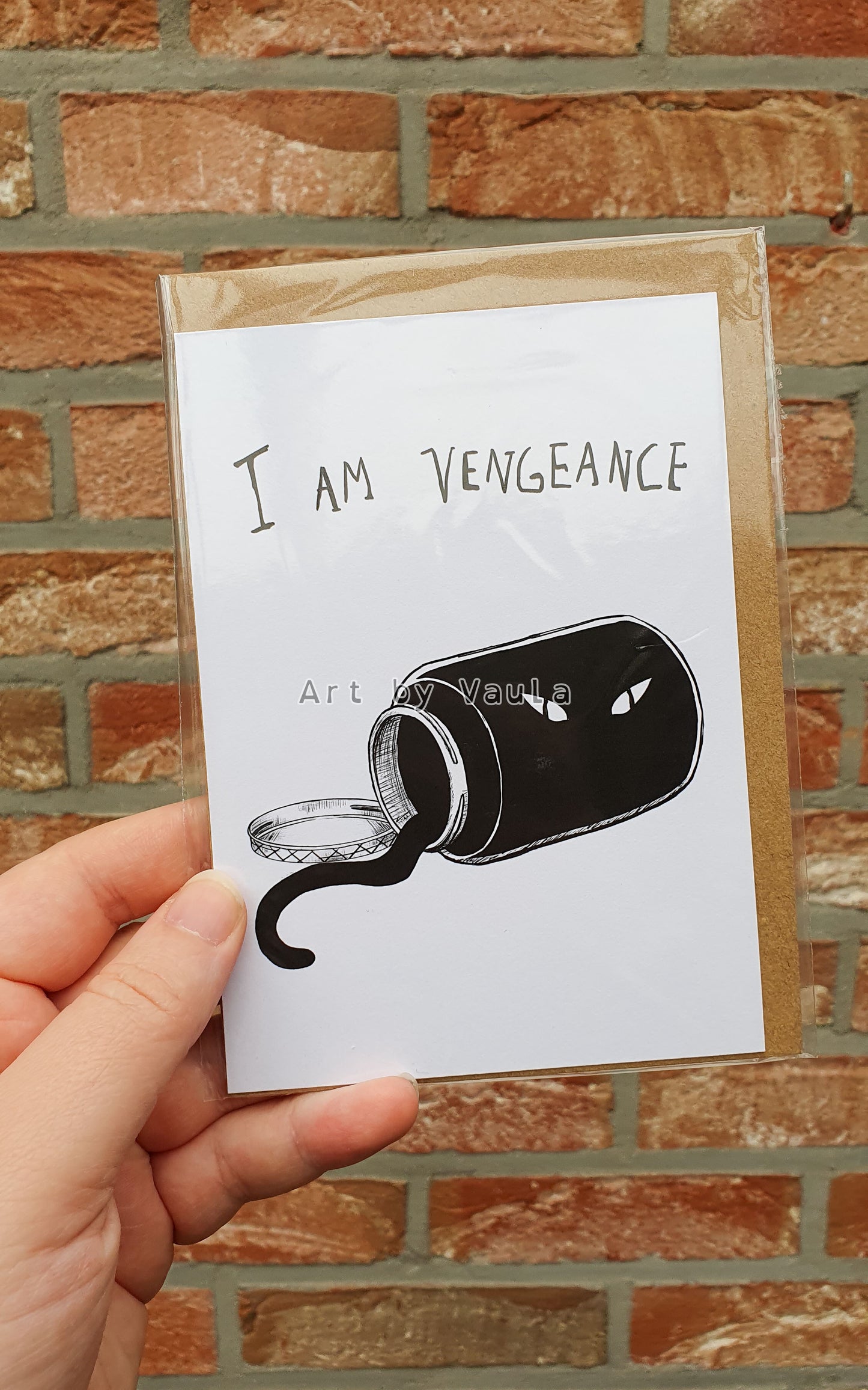 I am Vengeance card