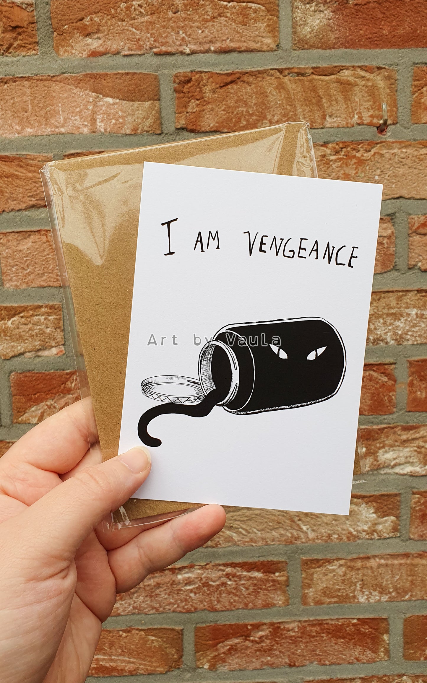 I am Vengeance card