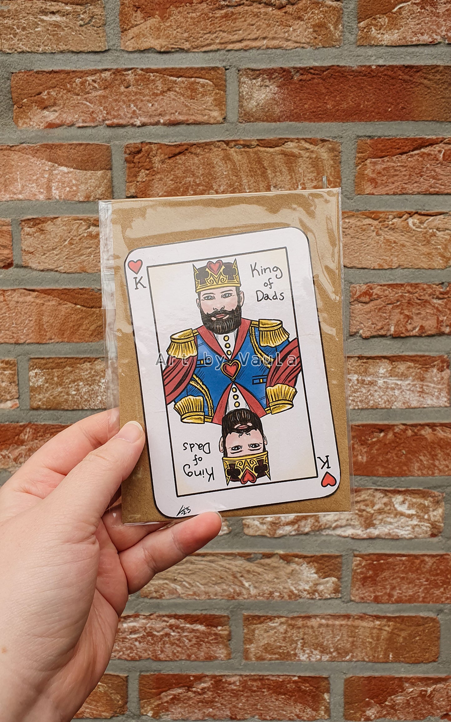 King of Dads card