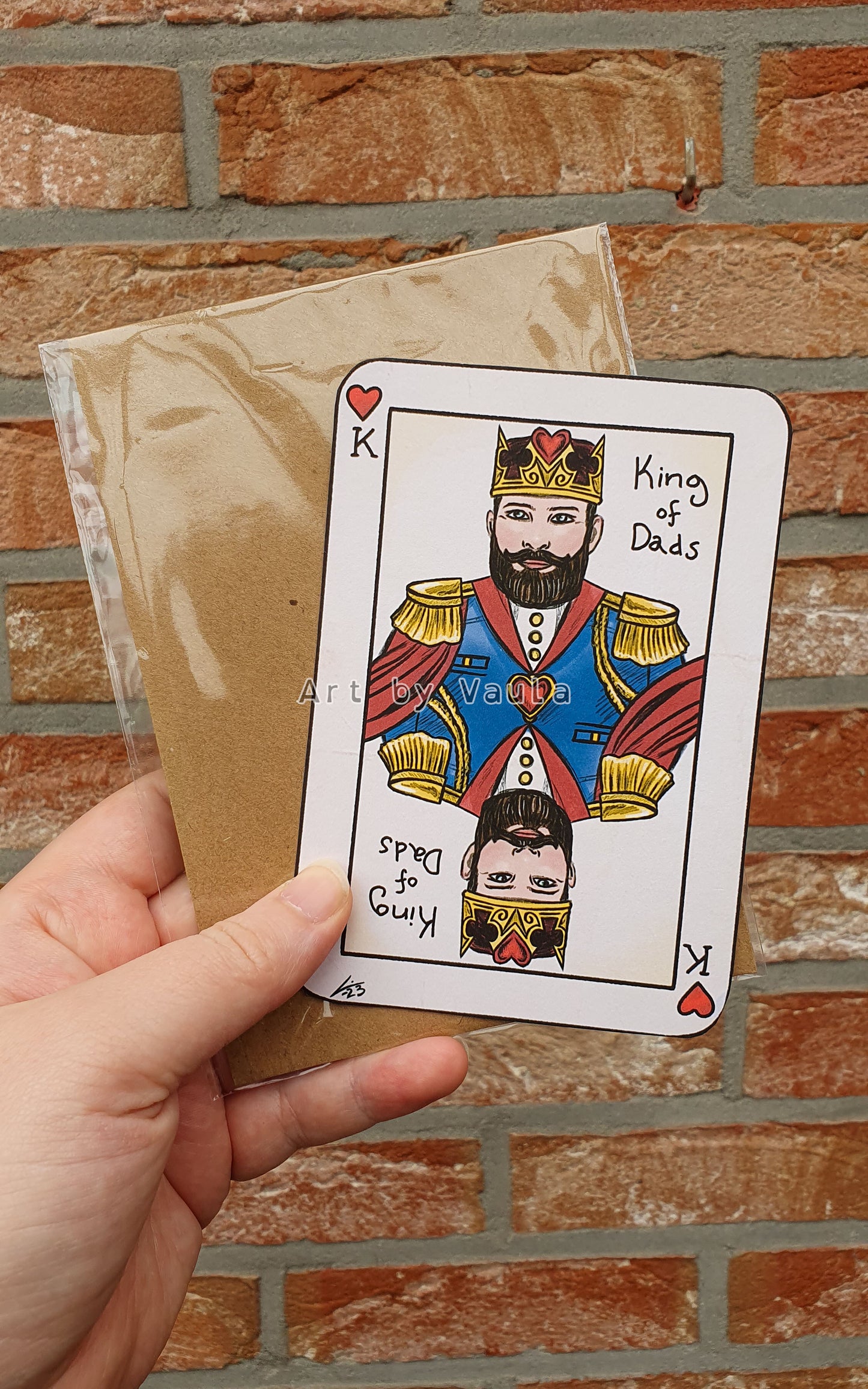 King of Dads card