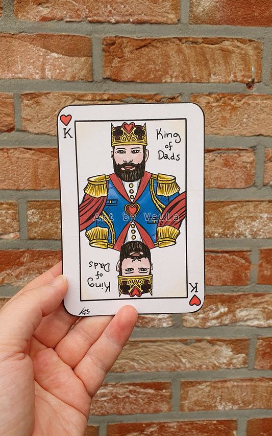 King of Dads card